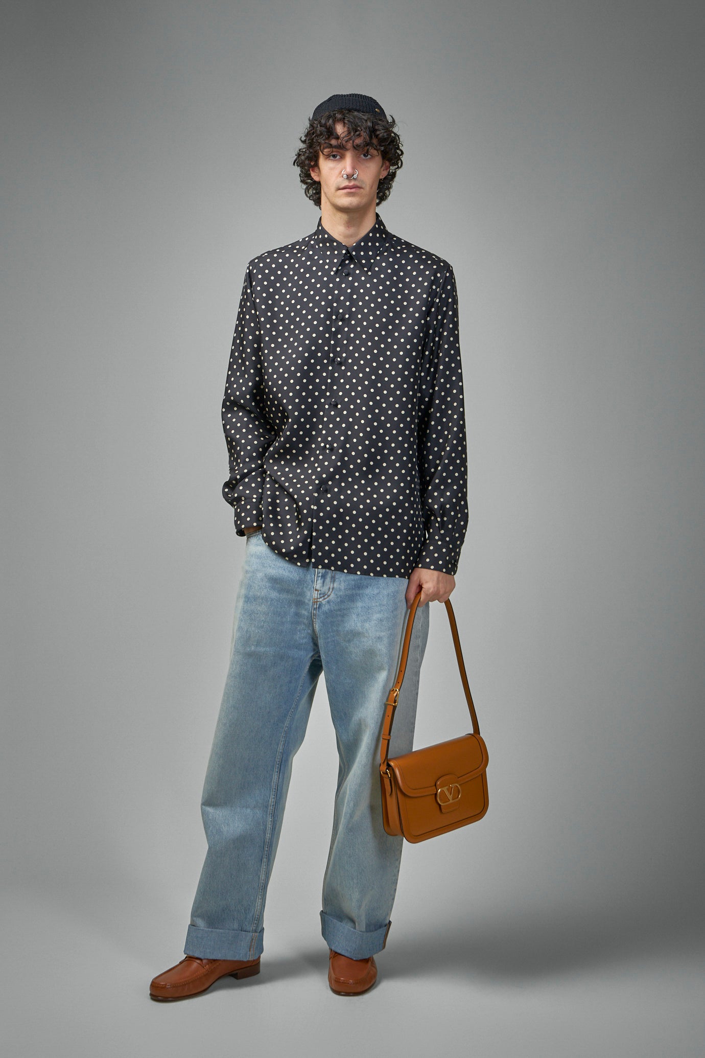 Silk Twill Shirt with Plusdepois Print