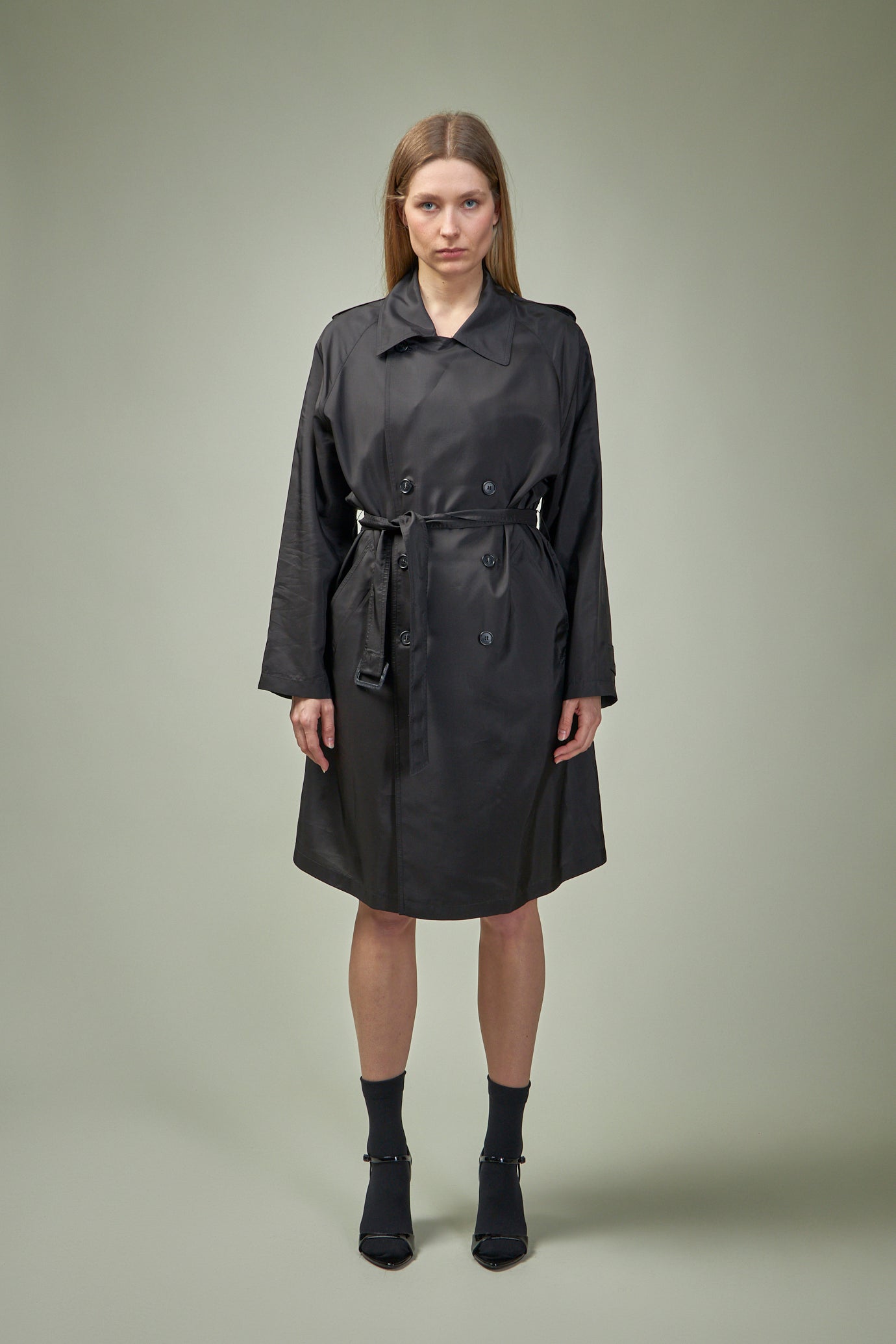 Twist Trench Coat