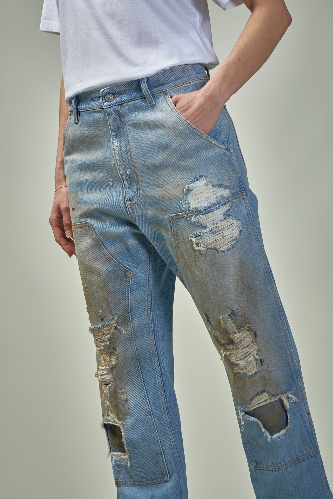 Distressed Jeans