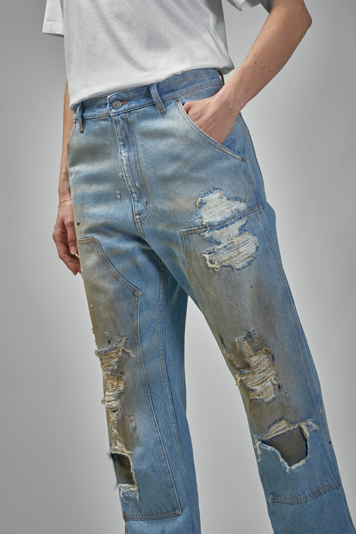 Distressed Jeans