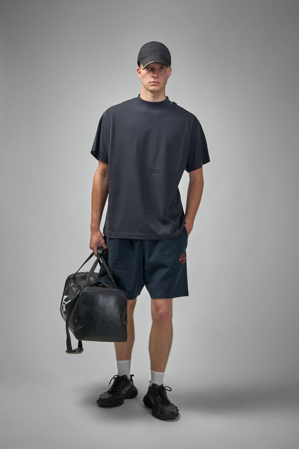 Taped Balenciaga Back Shorts