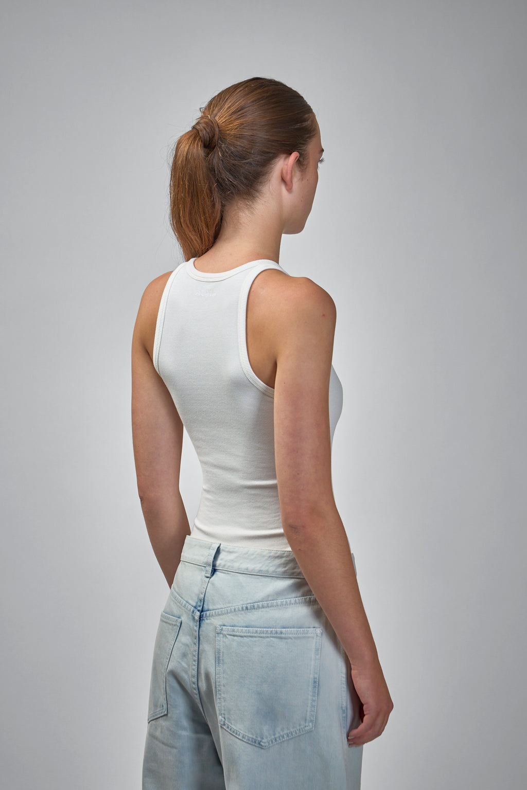 Sculpting Rib Jersey Bodysuit