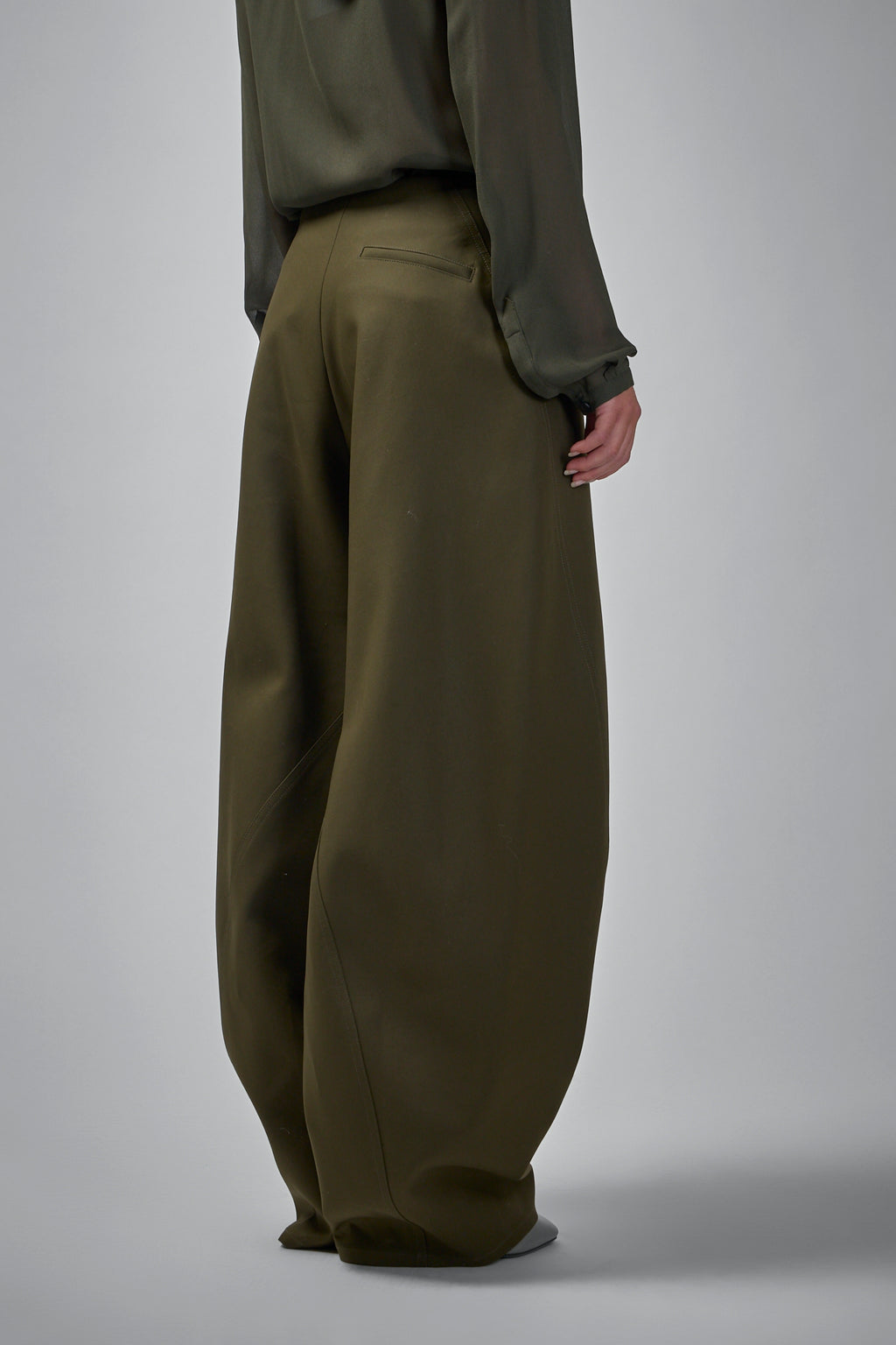 Double Cotton Round Pants