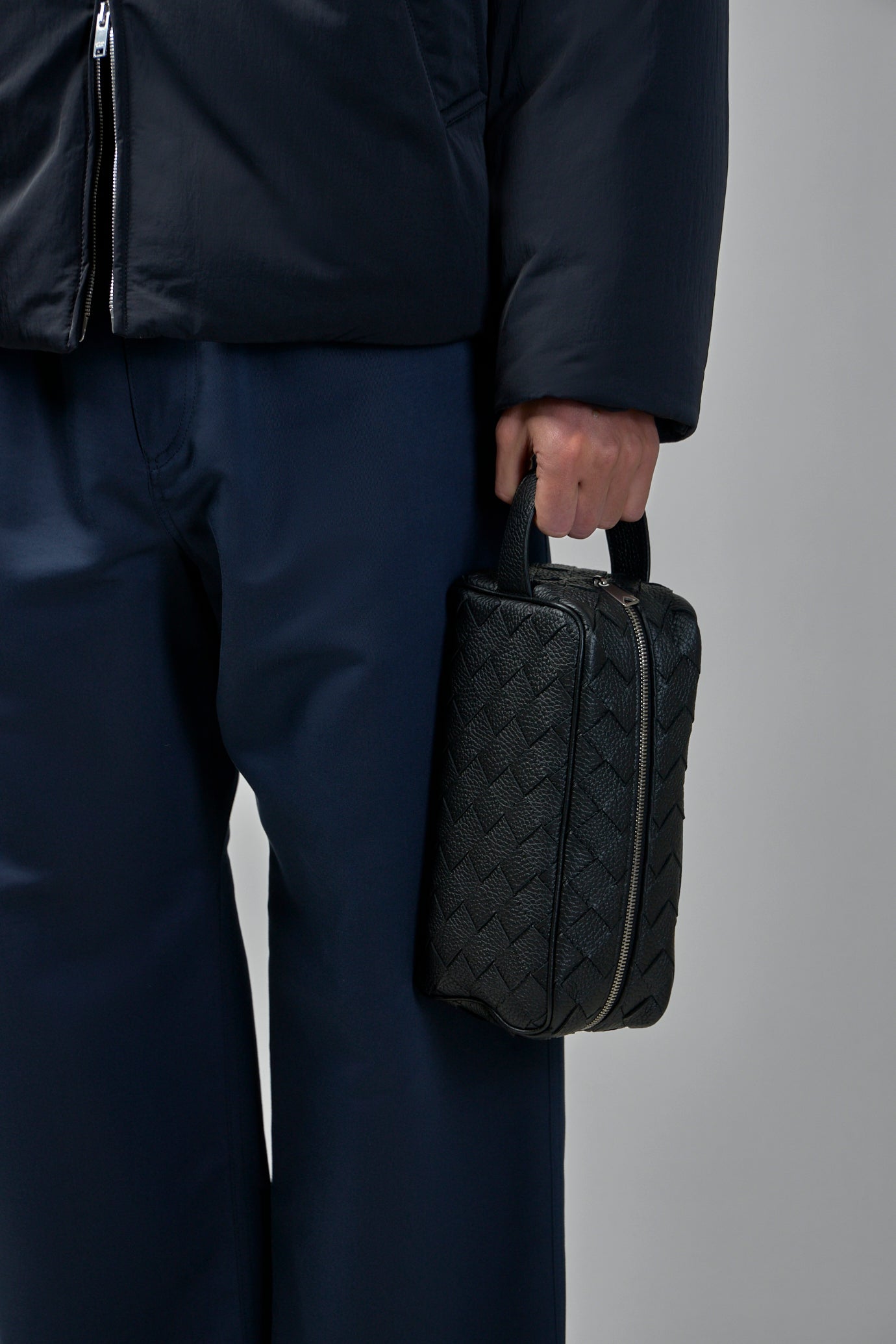 Pouch Intrecciato 20 Taurillon