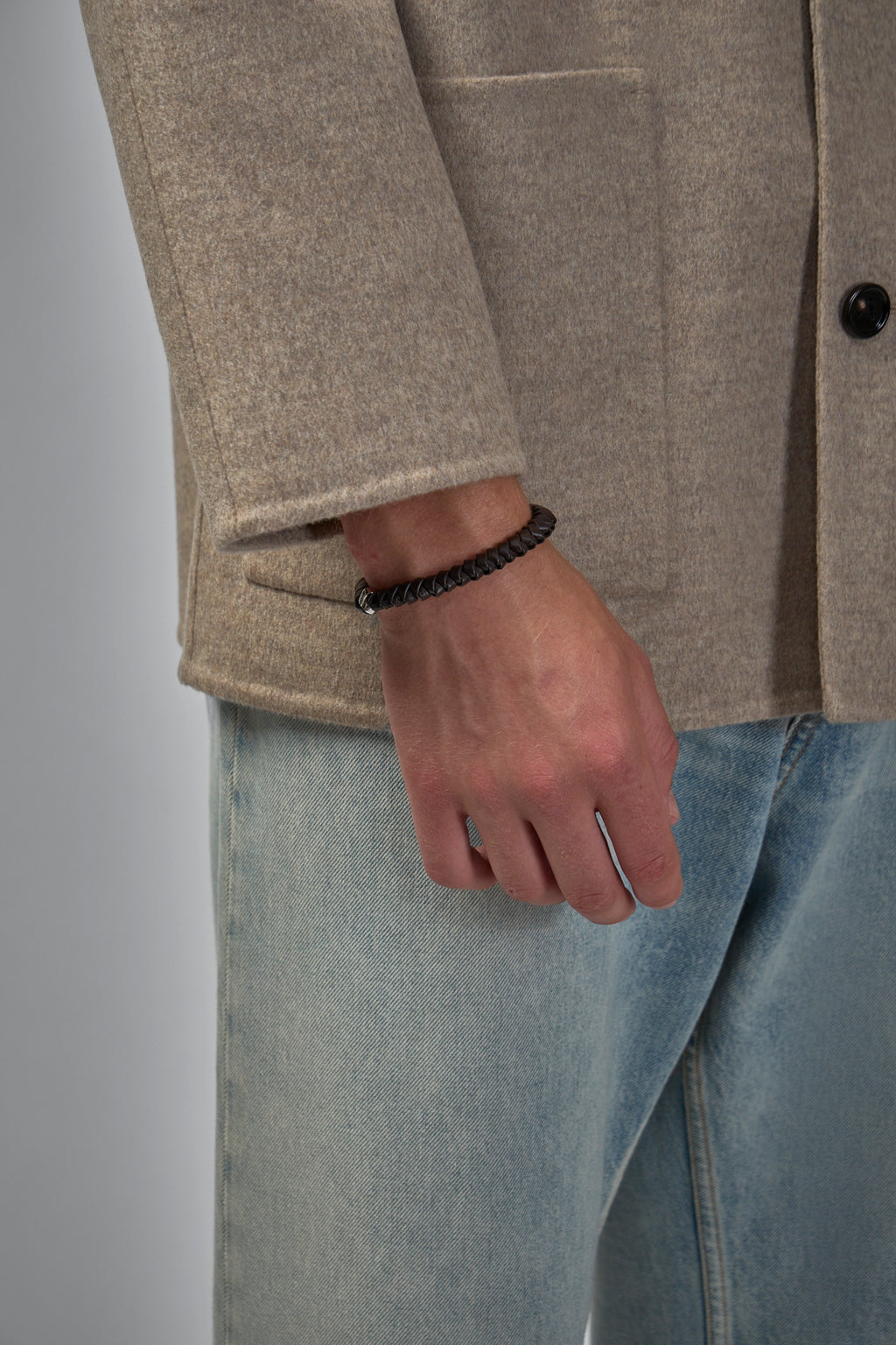 Leather Knot Bracelet