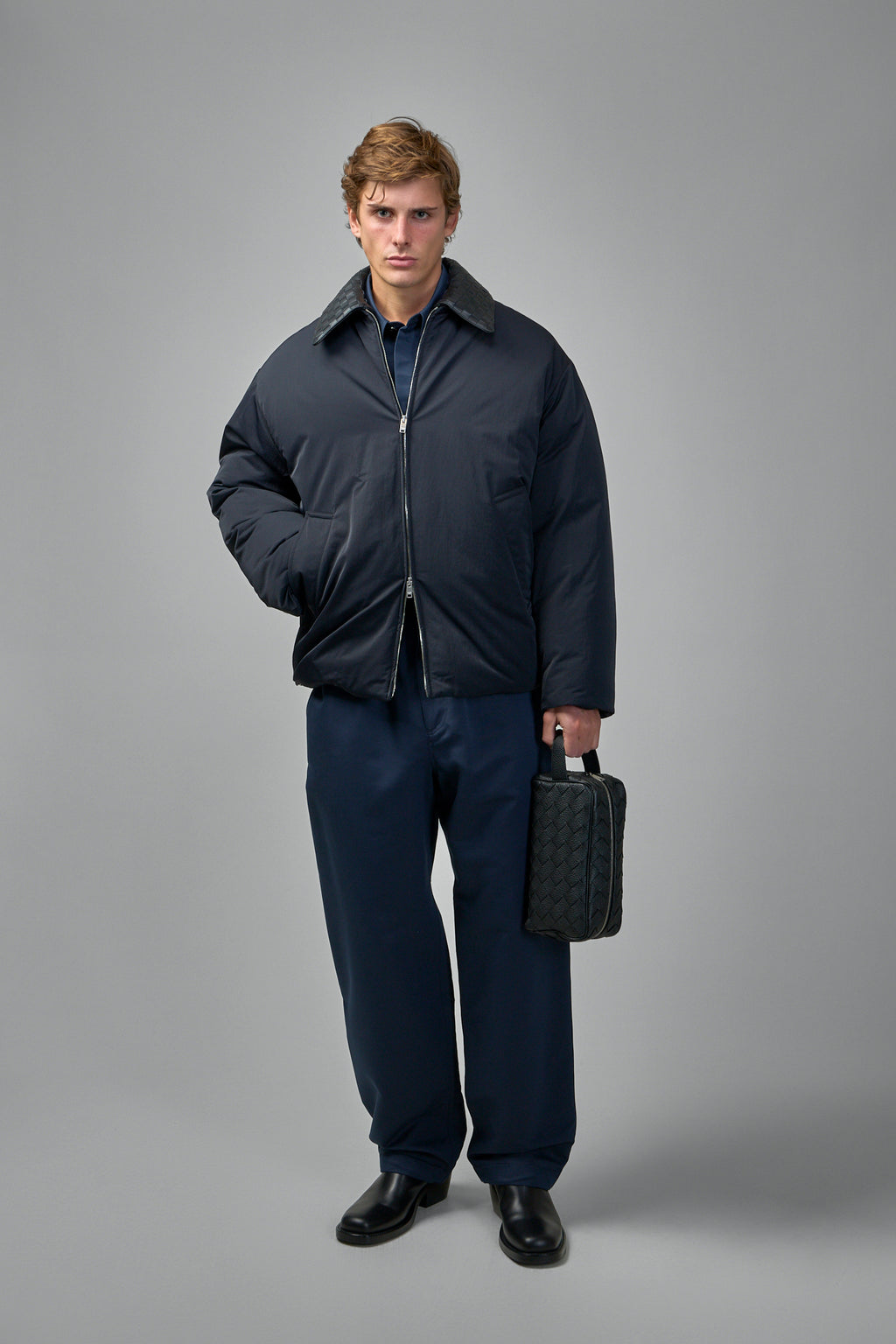 Jacket Washed Tech Matt Nylon