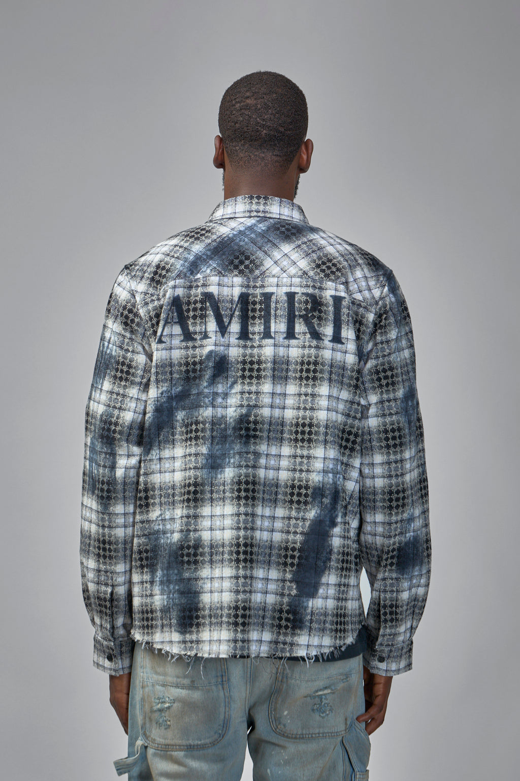 Quad Bleach Flannel Shirt