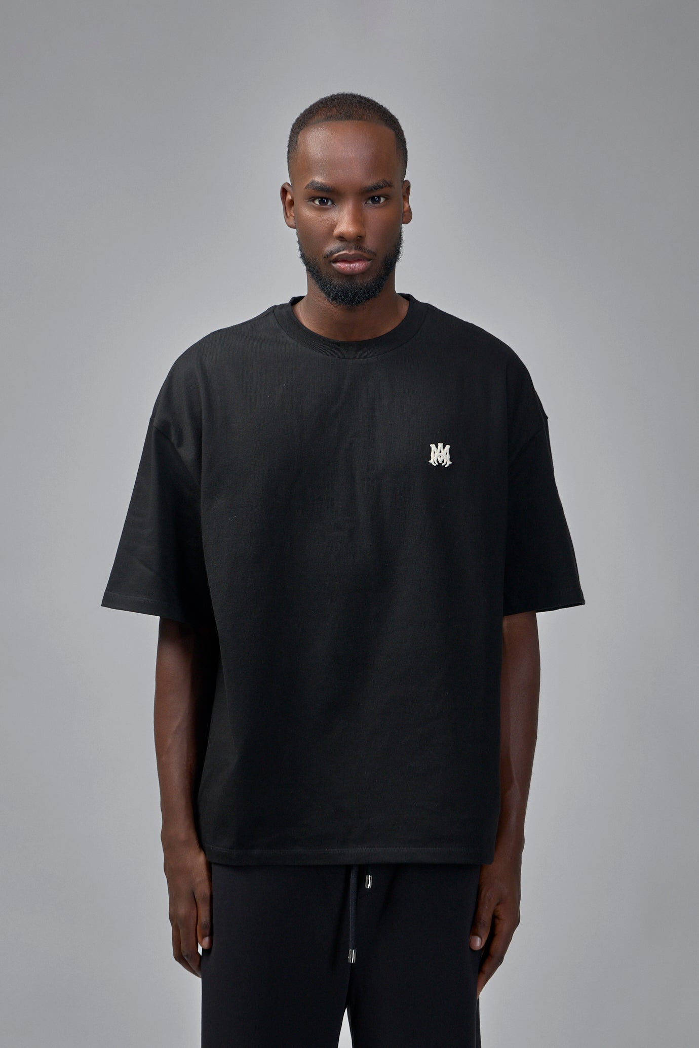 MA Skater Logo Embroidered Crewneck T-Shirt