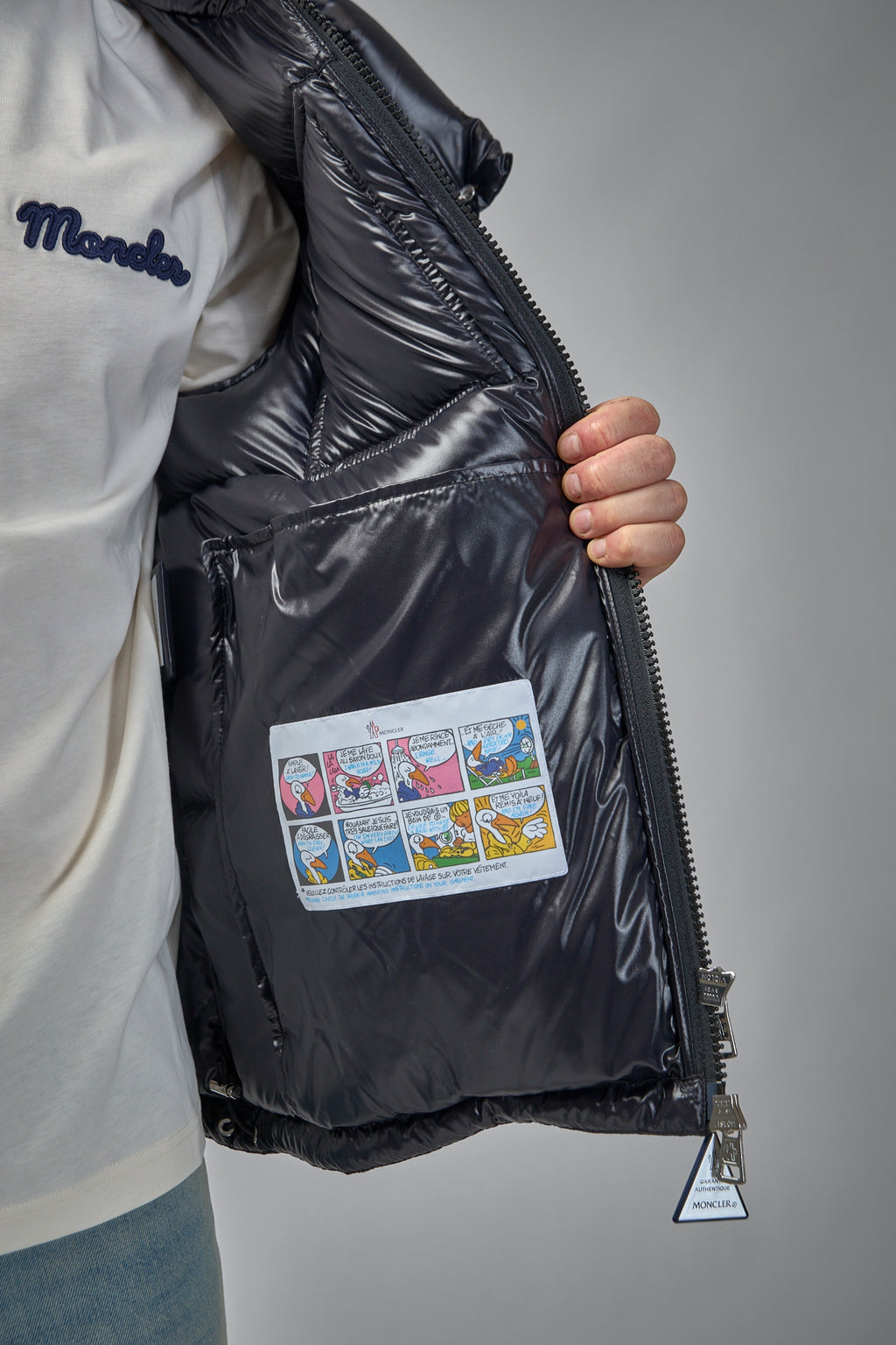 Montbeliard Hooded Short Down Jacket