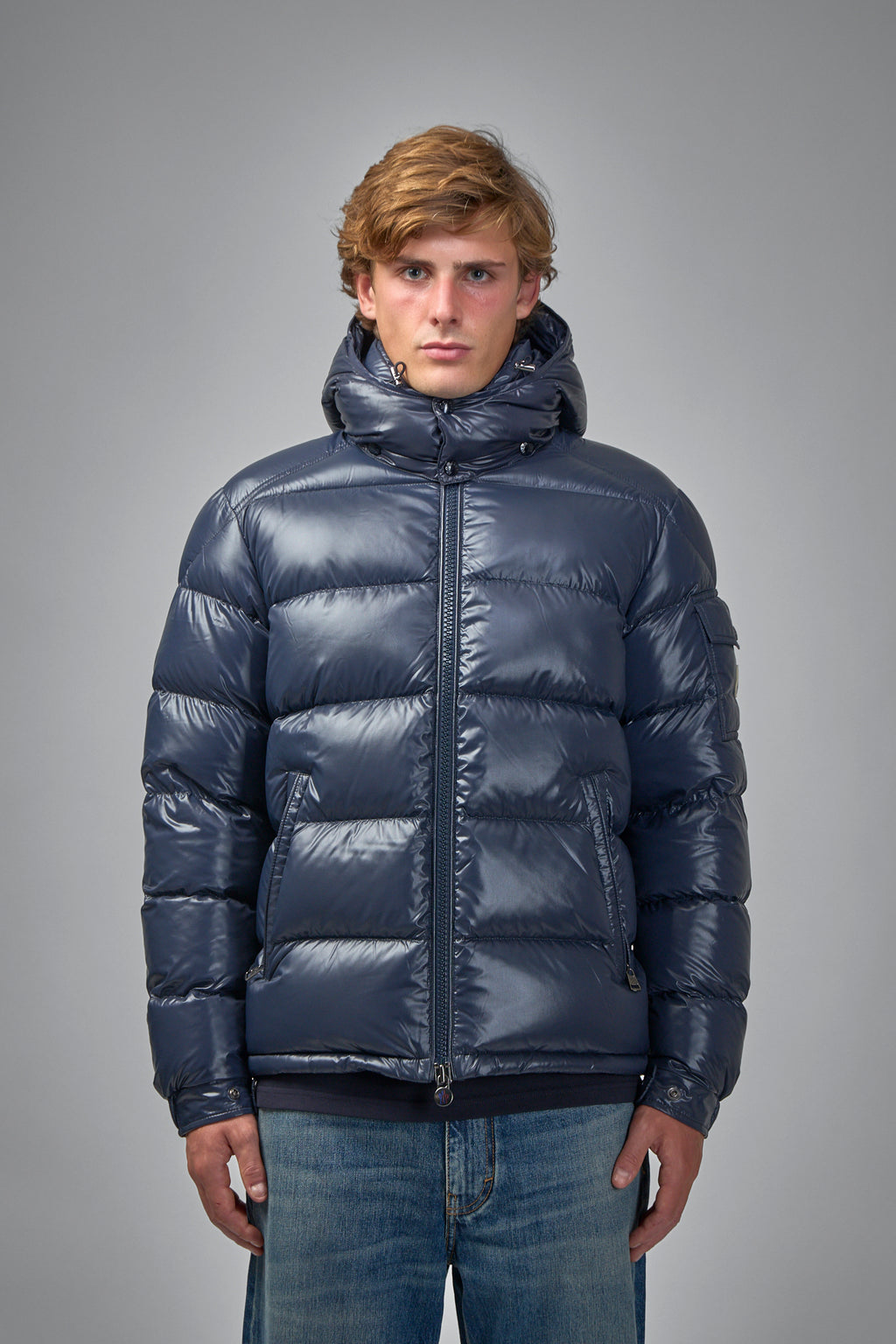 Maya Hooded Short Down Jacket