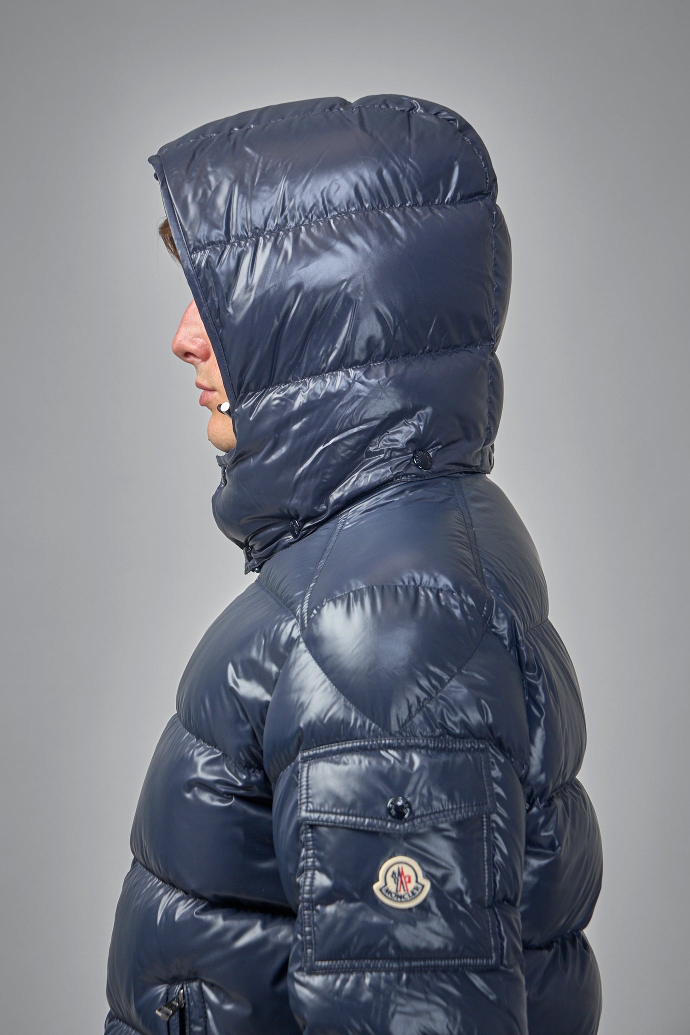Maya Hooded Short Down Jacket