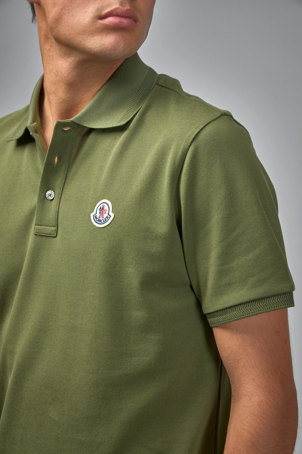 Embroidered Logo Cotton Piquet Polo Shirt