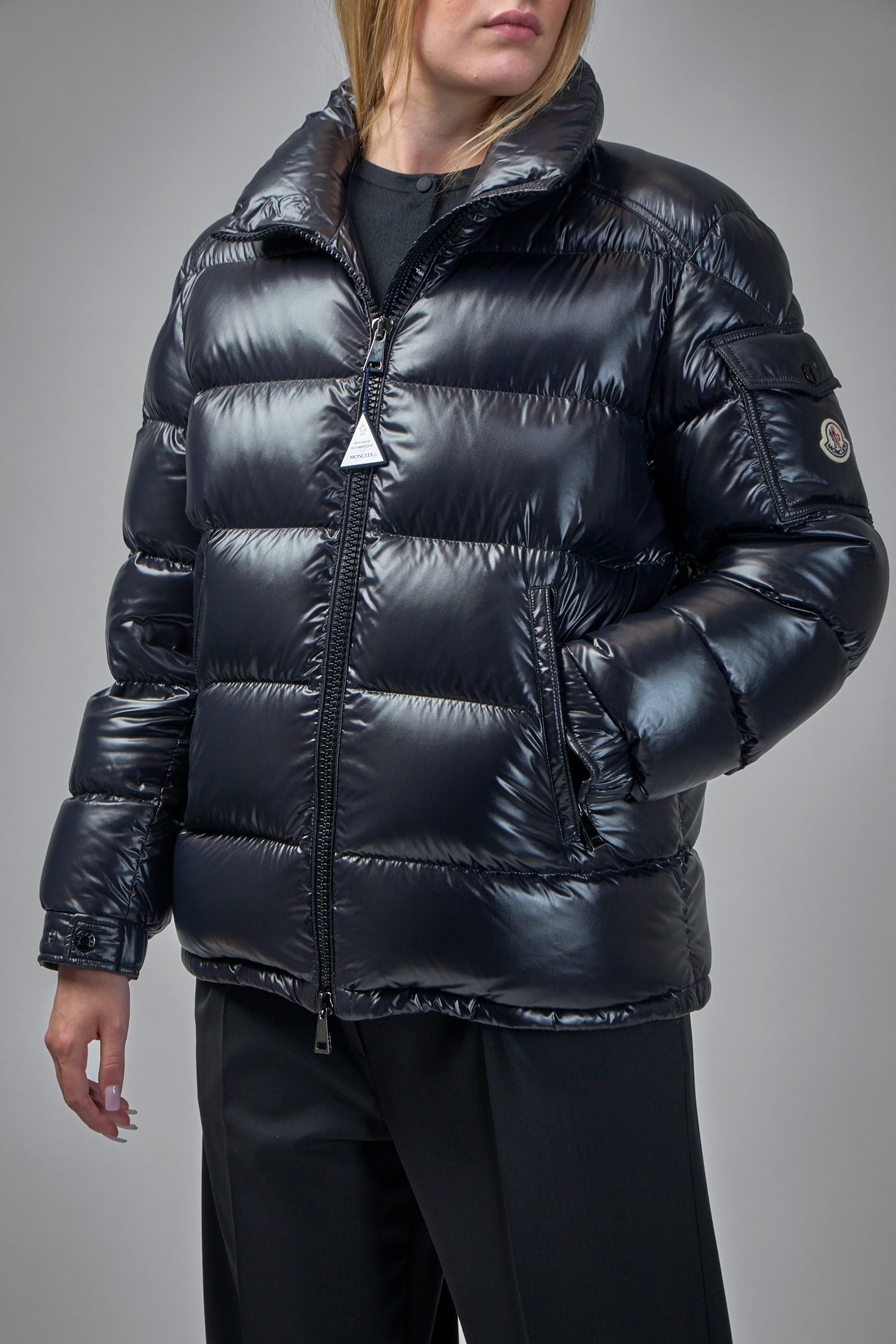 Maire Hooded Short Down Jacket