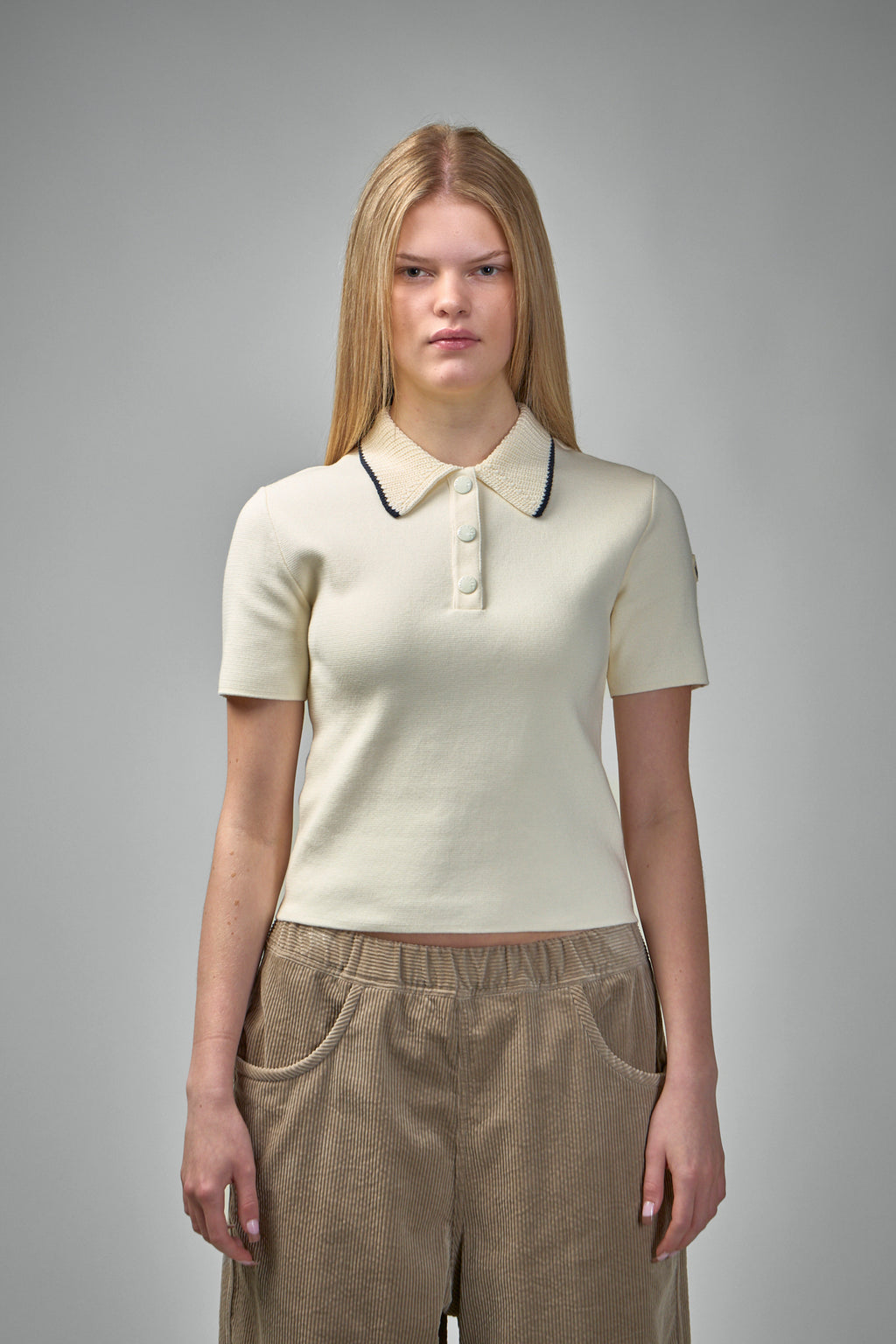 Knit Cotton Polo Shirt