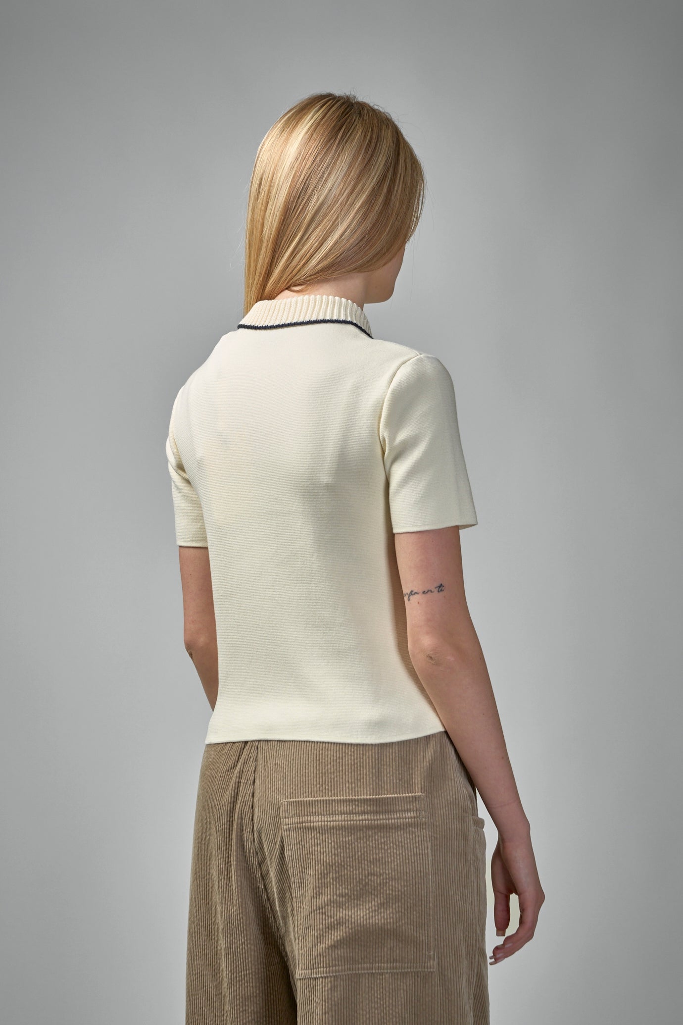 Knit Cotton Polo Shirt