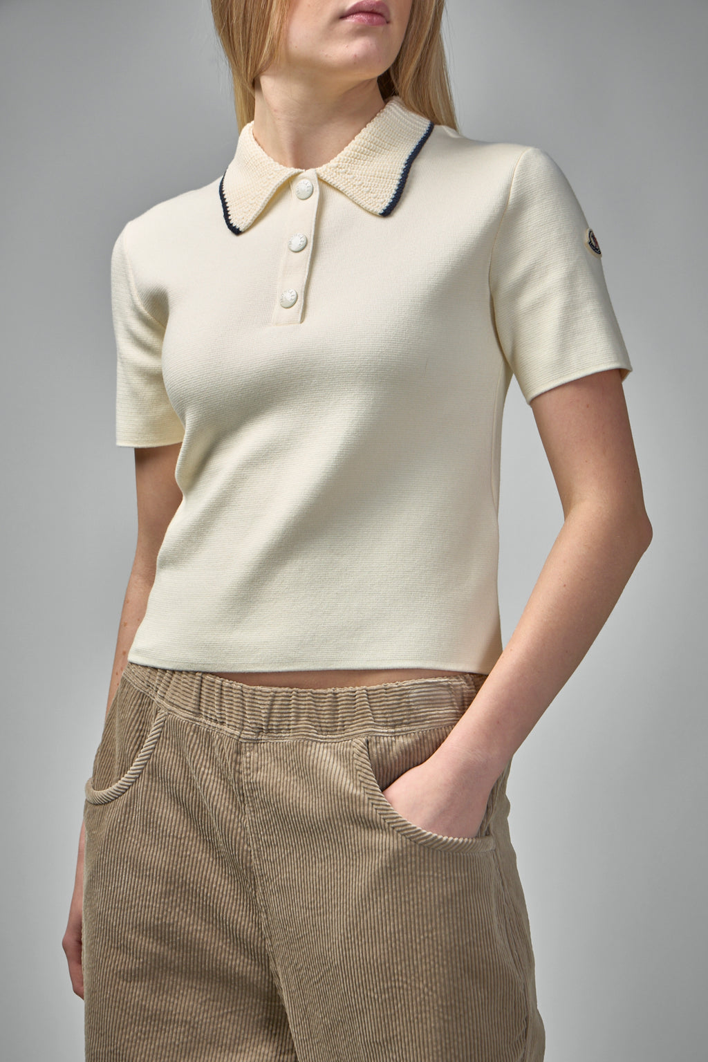 Knit Cotton Polo Shirt