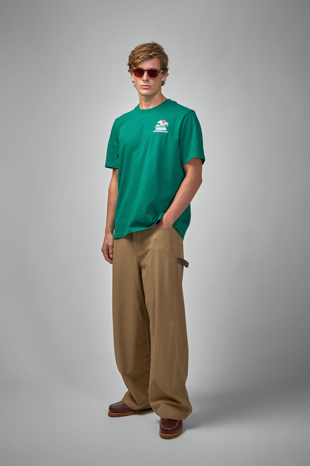 Montagne Ondulèe Screen Printed T-Shirt