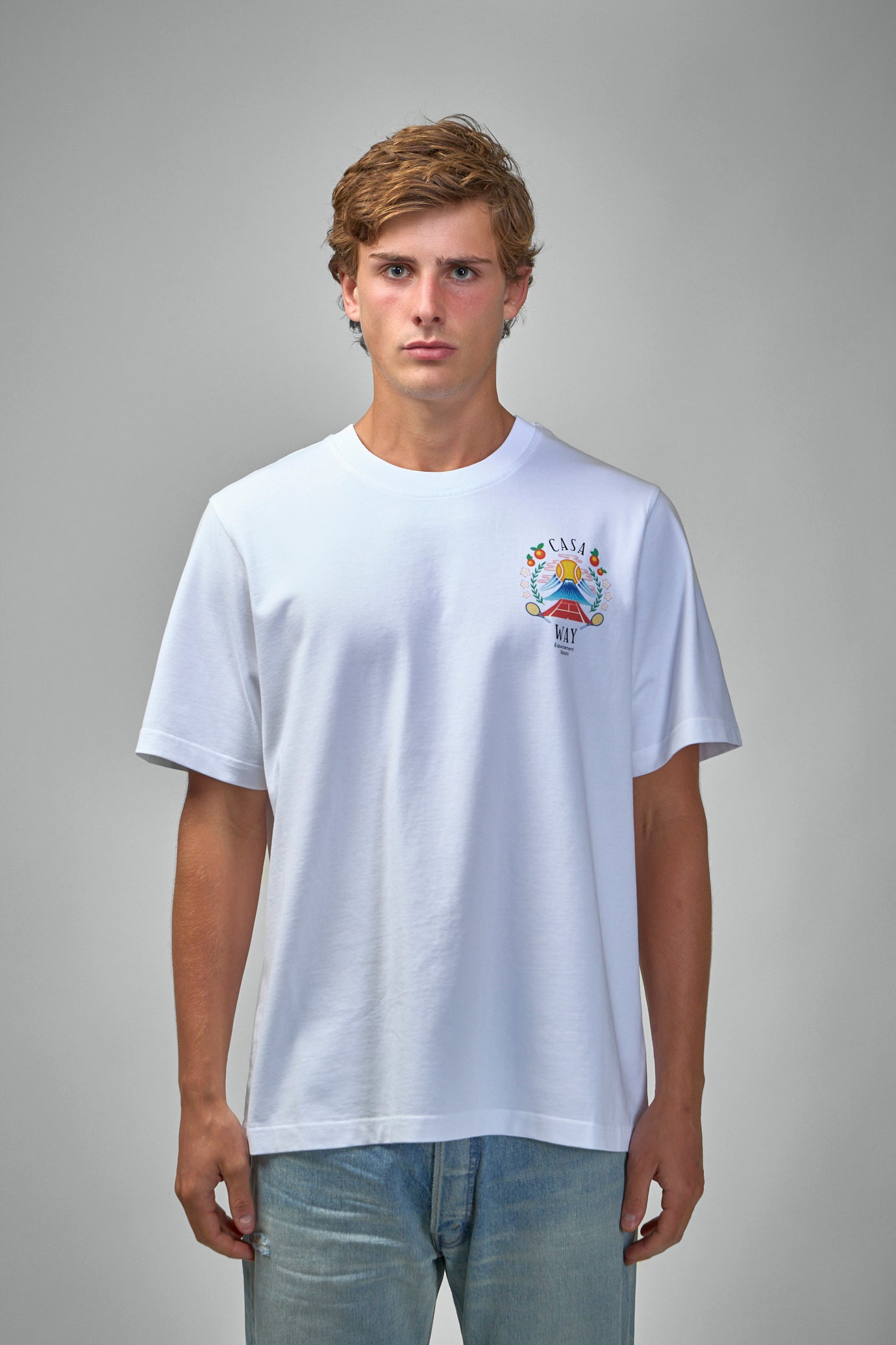 Casa Way Mountain Printed T-Shirt