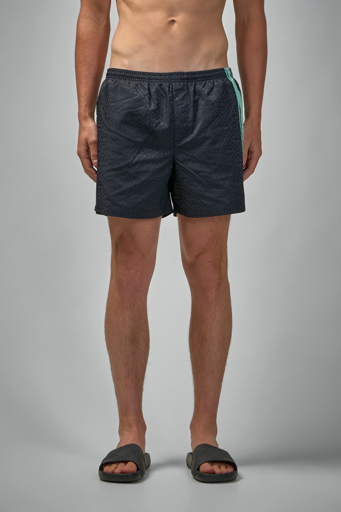 Mens Jacquard Printed Swimshorts