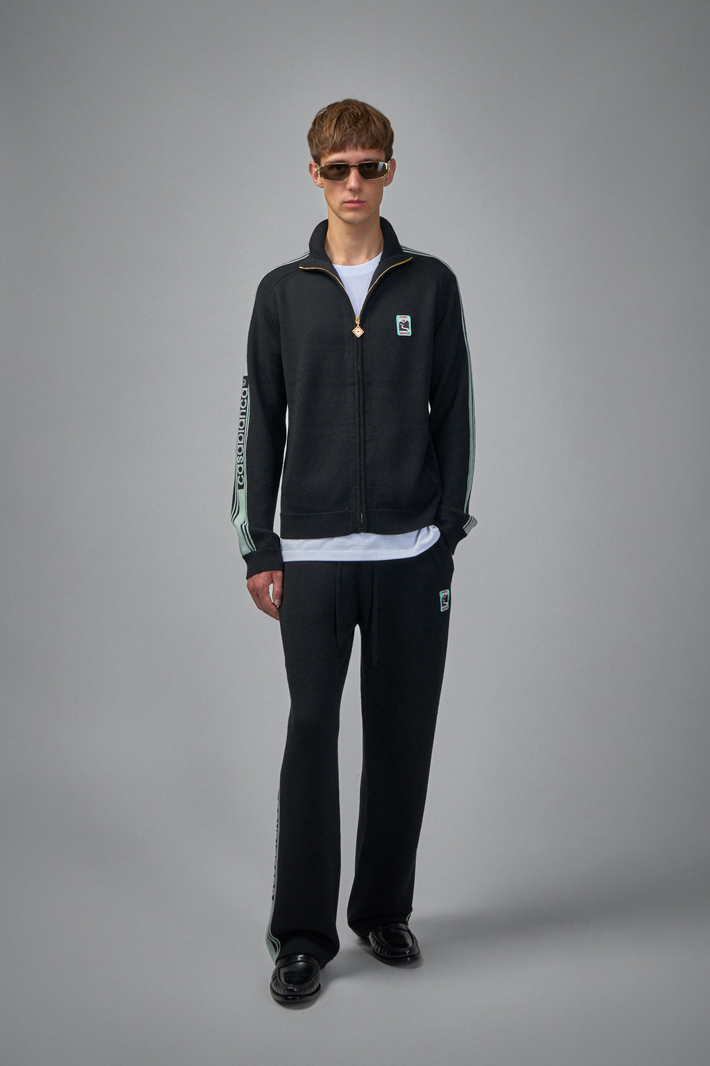 Merino Knit Track Jacket