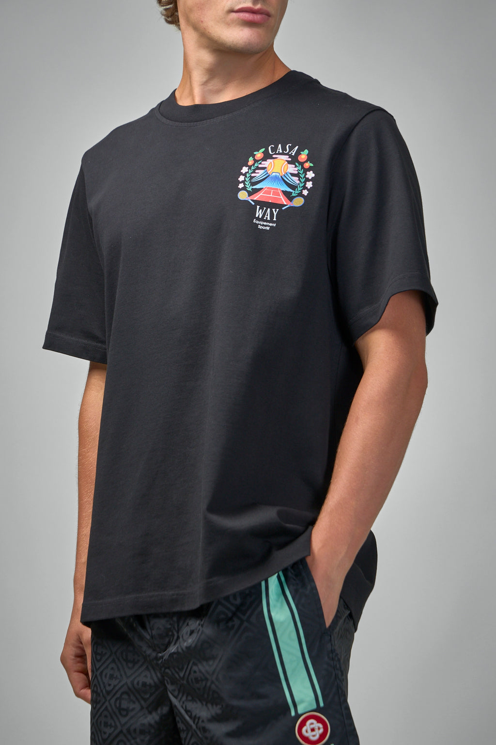 Casa Way Mountain Printed T-Shirt