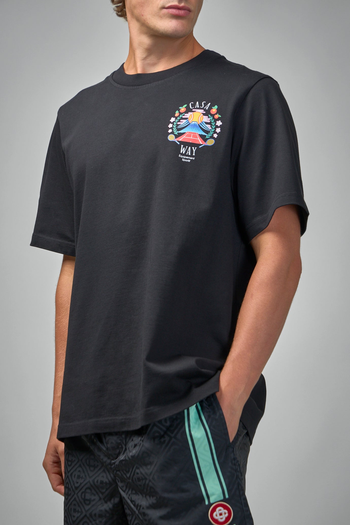 Casa Way Mountain Printed T-Shirt