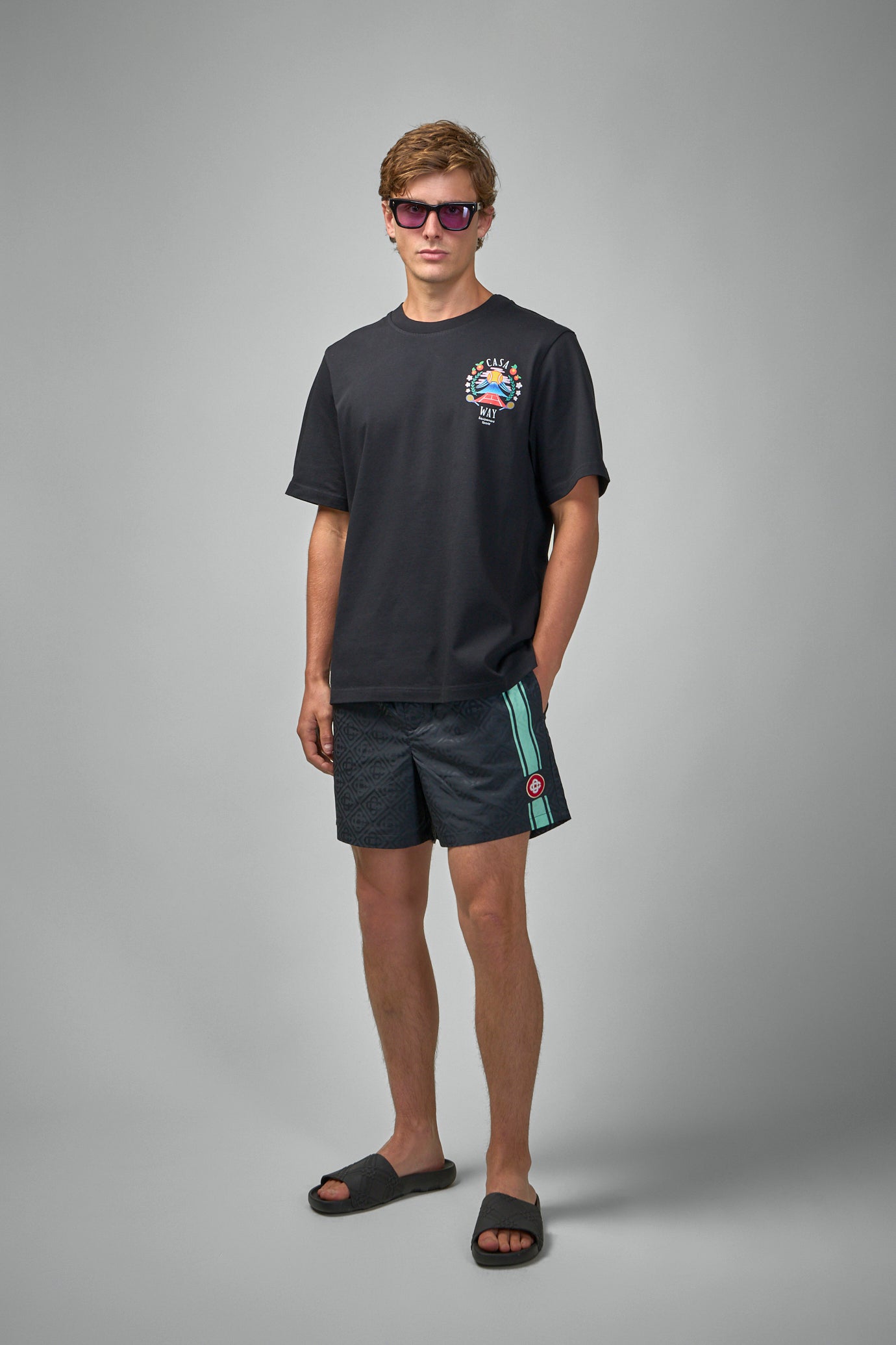 Casa Way Mountain Printed T-Shirt