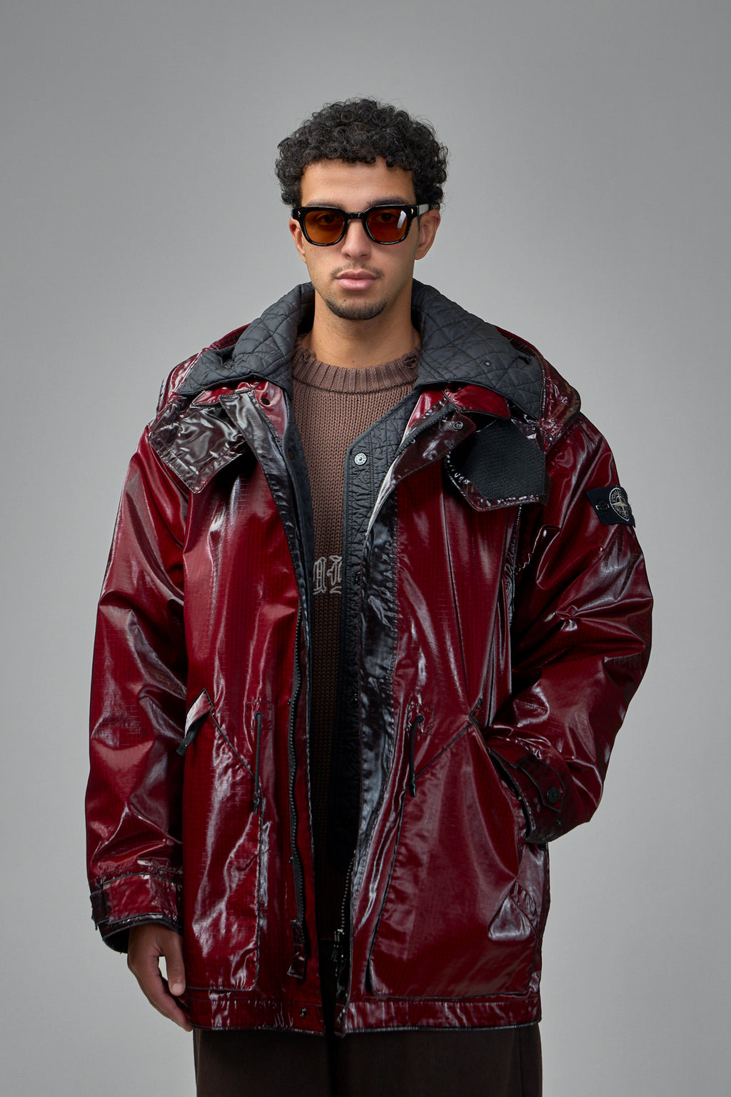 Uneven Ripstop Prismatico Hooded Parka