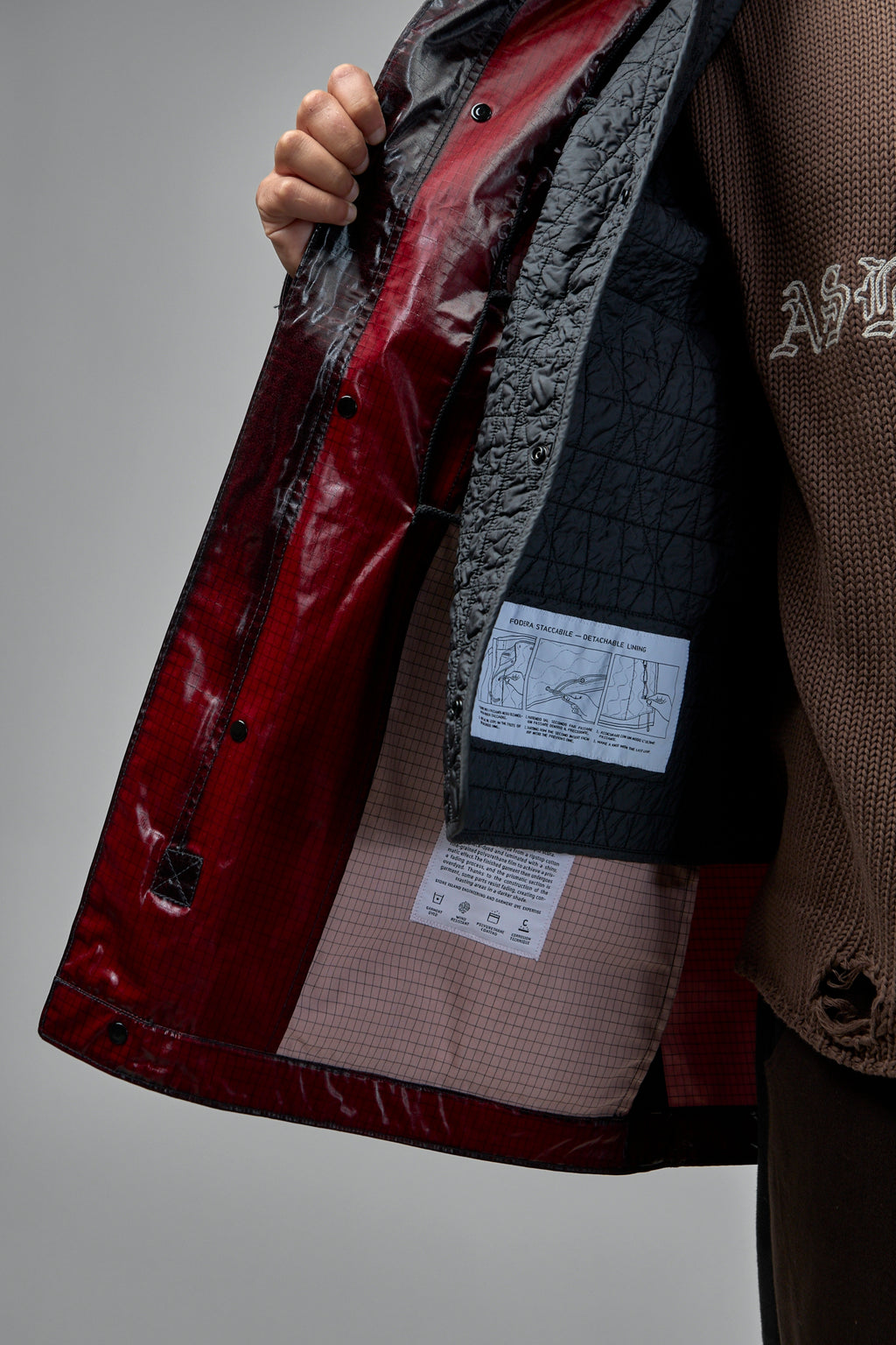 Uneven Ripstop Prismatico Hooded Parka