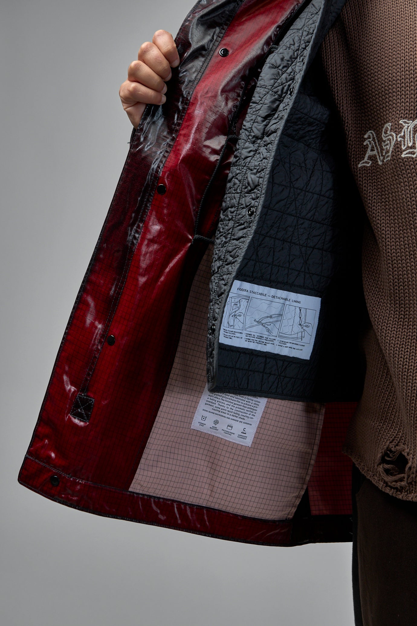 Uneven Ripstop Prismatico Hooded Parka