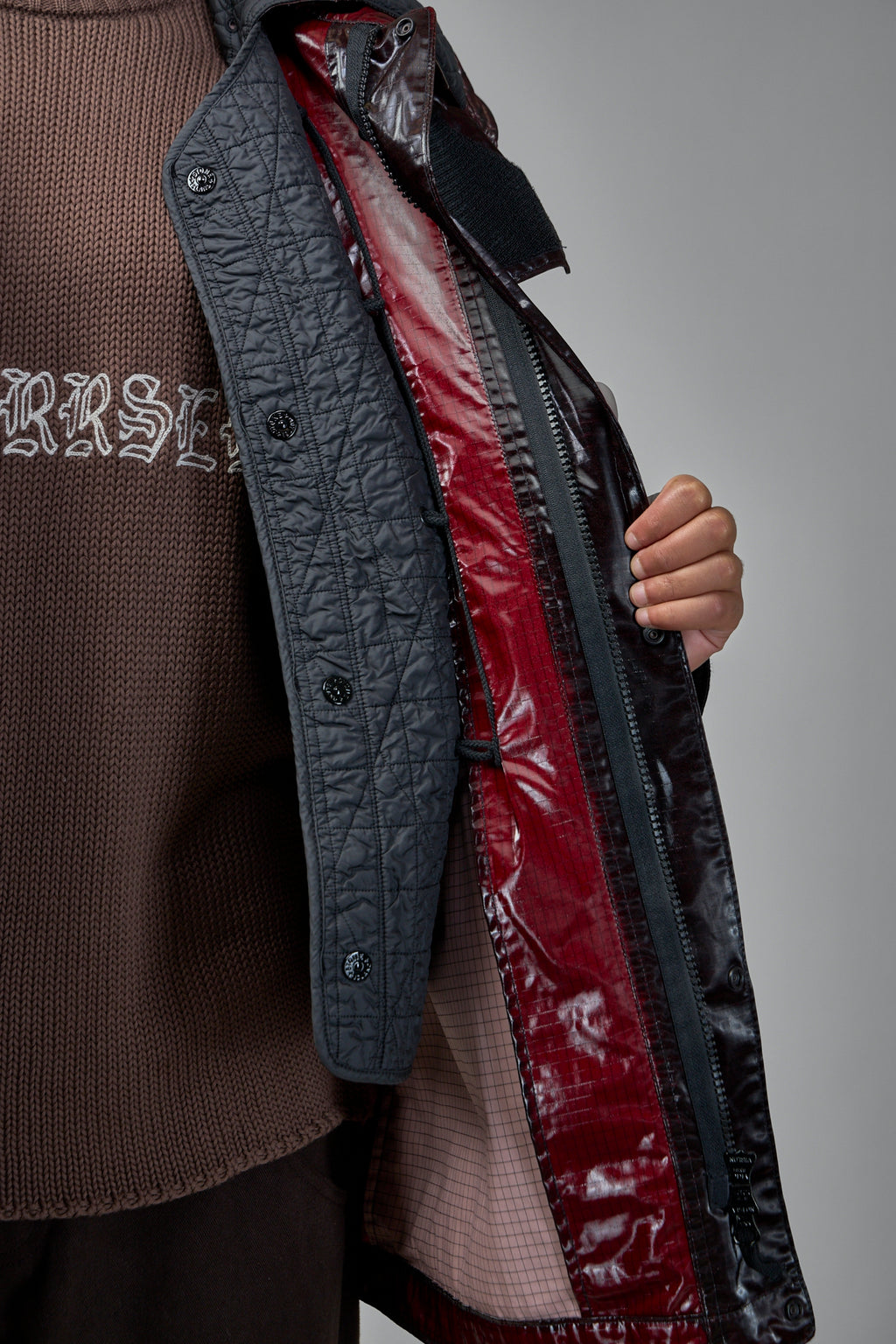 Uneven Ripstop Prismatico Hooded Parka