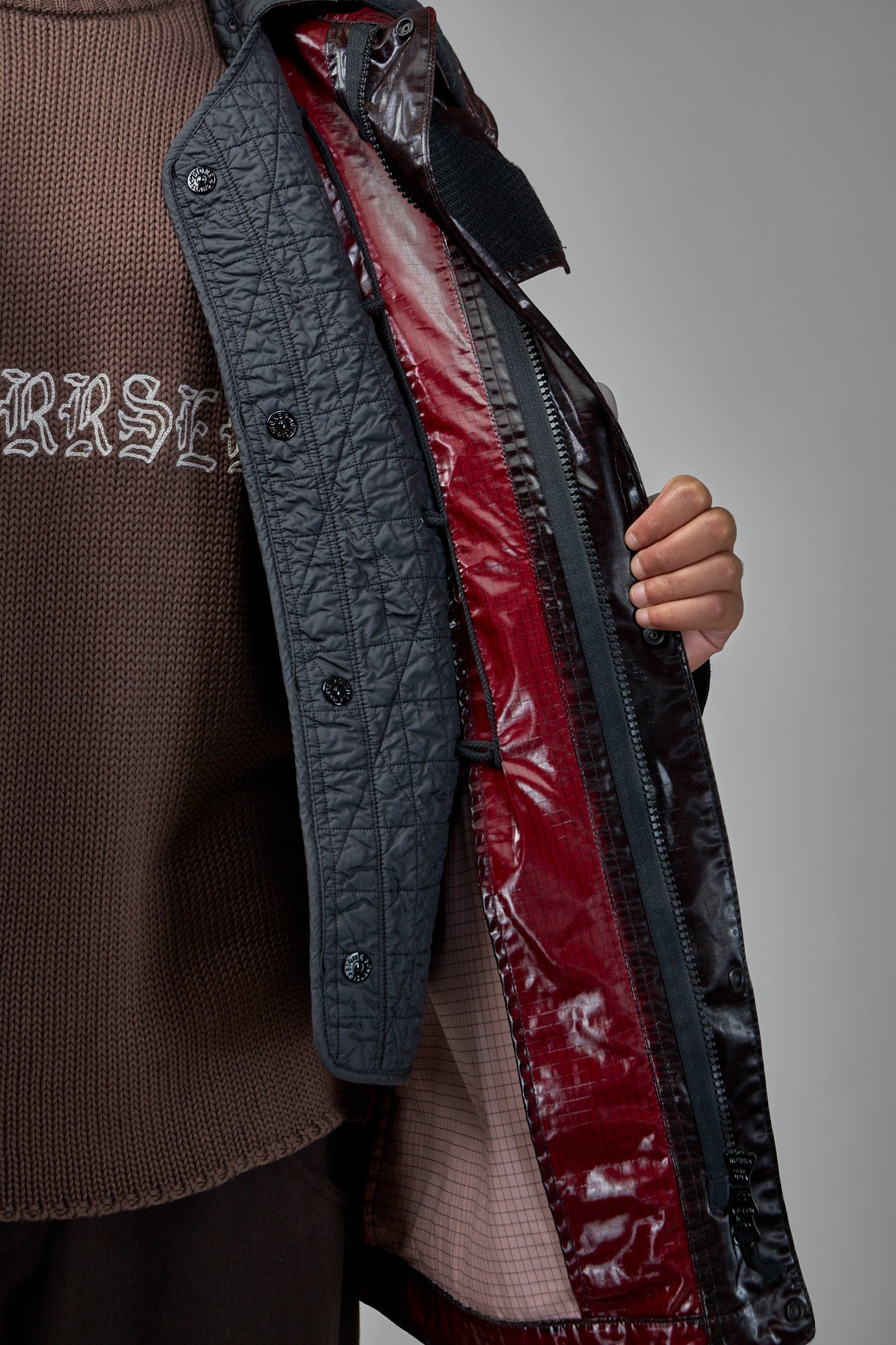 Uneven Ripstop Prismatico Hooded Parka