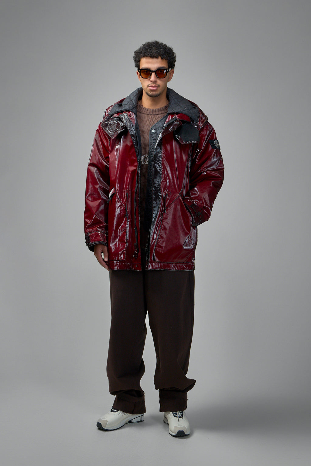 Uneven Ripstop Prismatico Hooded Parka