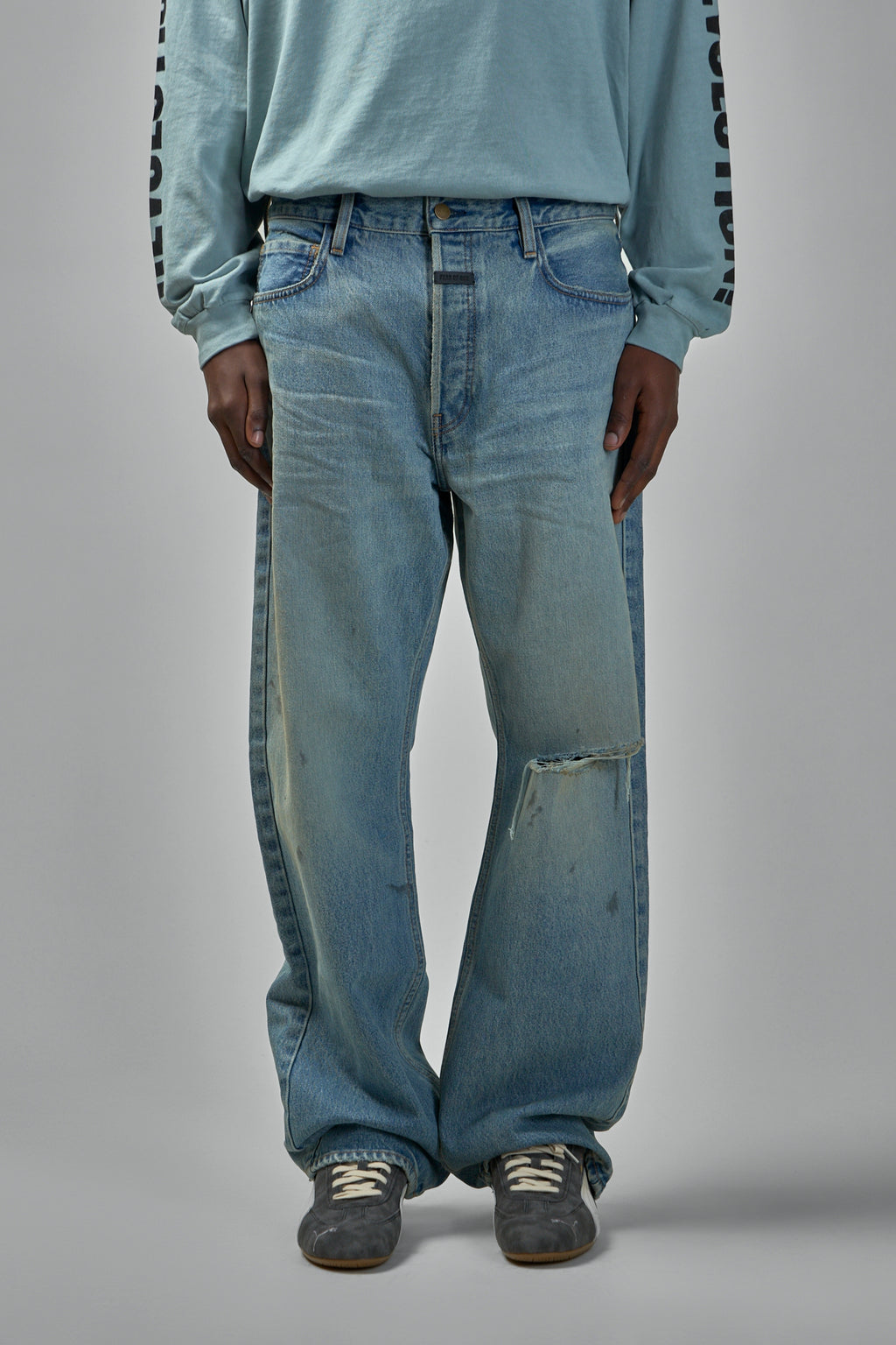 Straight 5 Pocket Jean