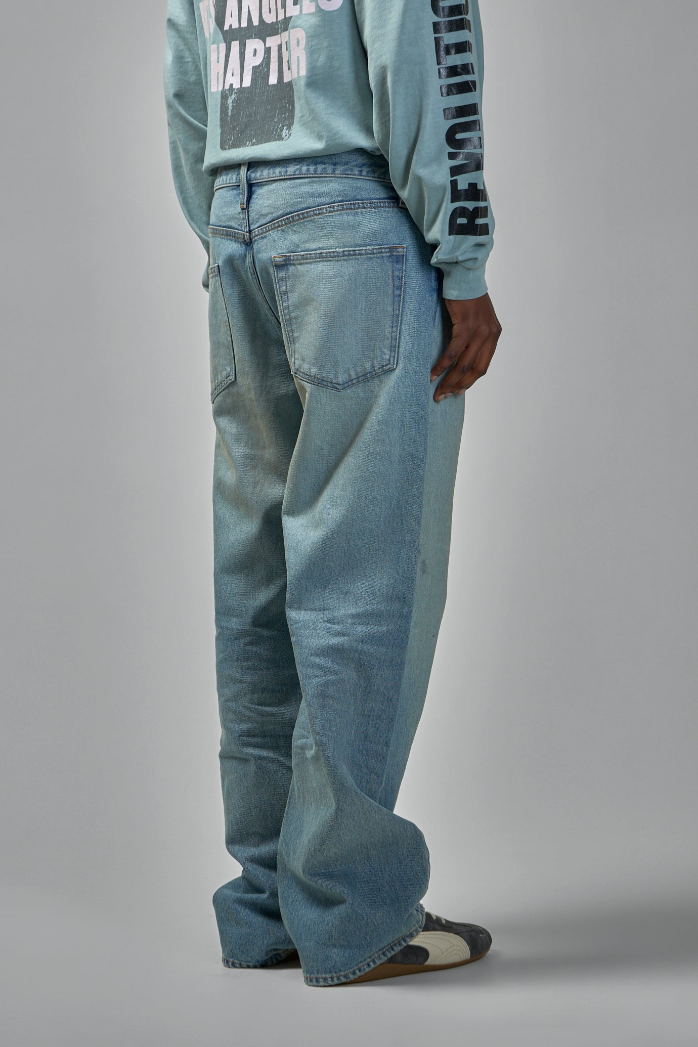 Straight 5 Pocket Jean