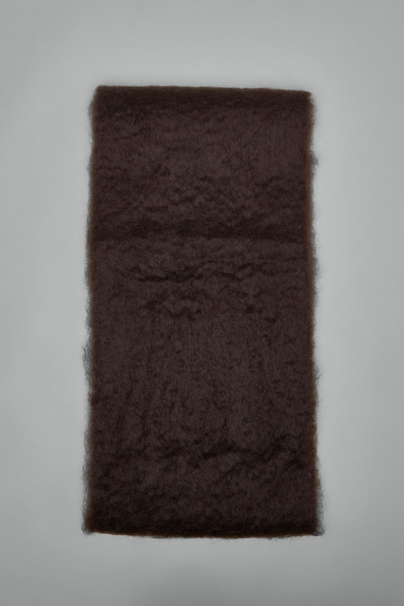 Logo Patch Fringe-Detailed Scarf