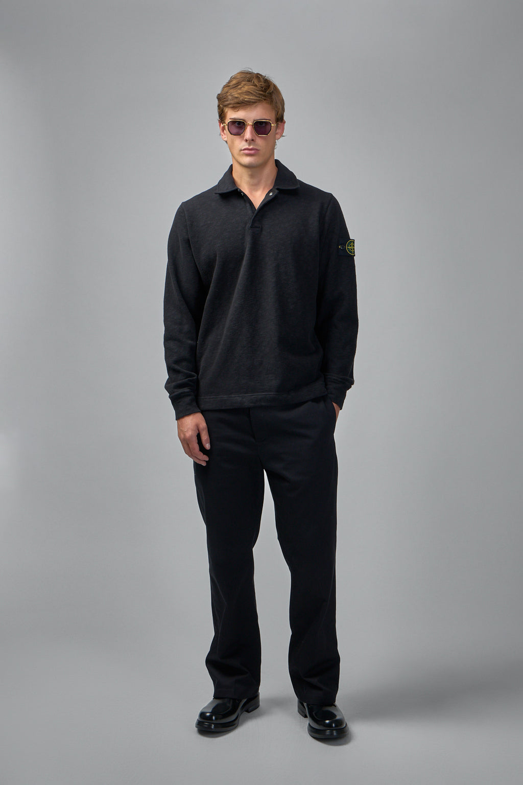 Long Sleeve Polo Shirt
