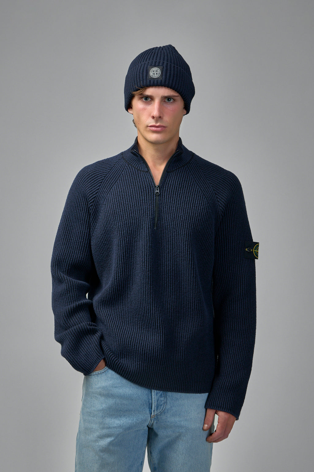 Long Sleeve Slim Fit Polo Shirt