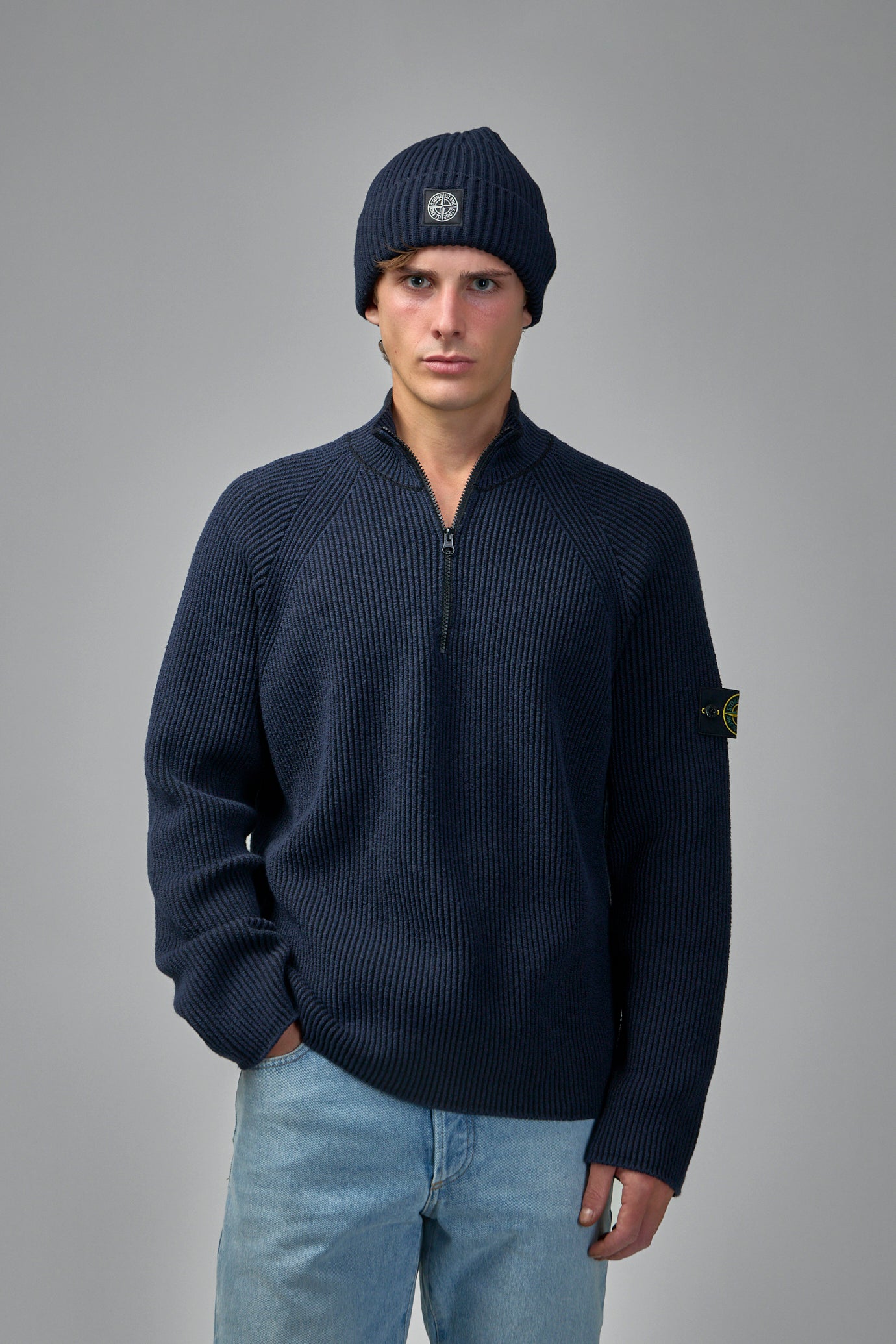 Long Sleeve Slim Fit Polo Shirt