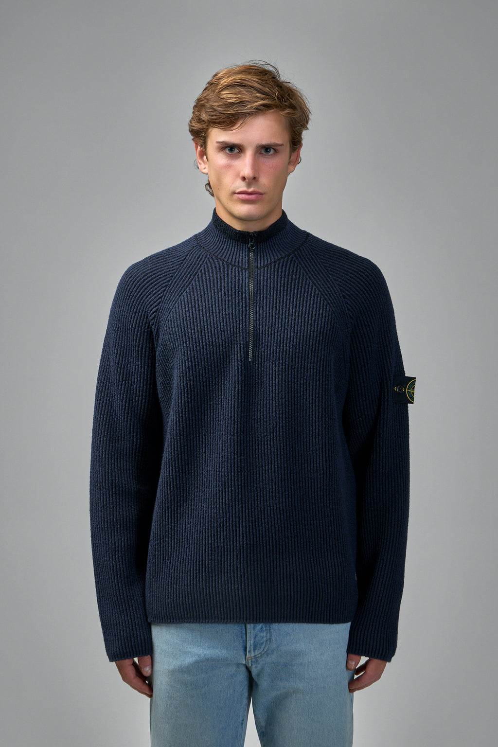 Long Sleeve Slim Fit Polo Shirt