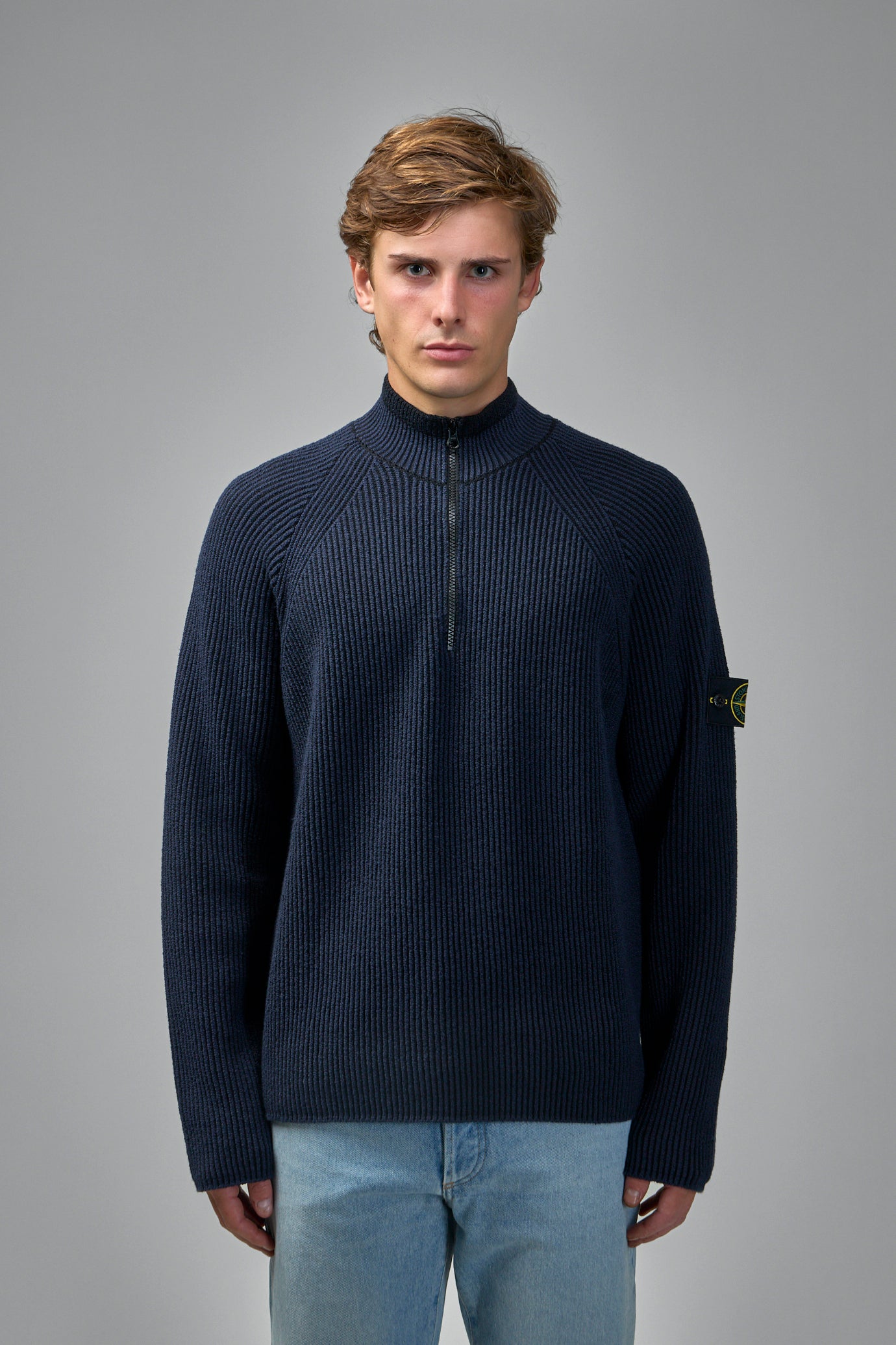 Long Sleeve Slim Fit Polo Shirt