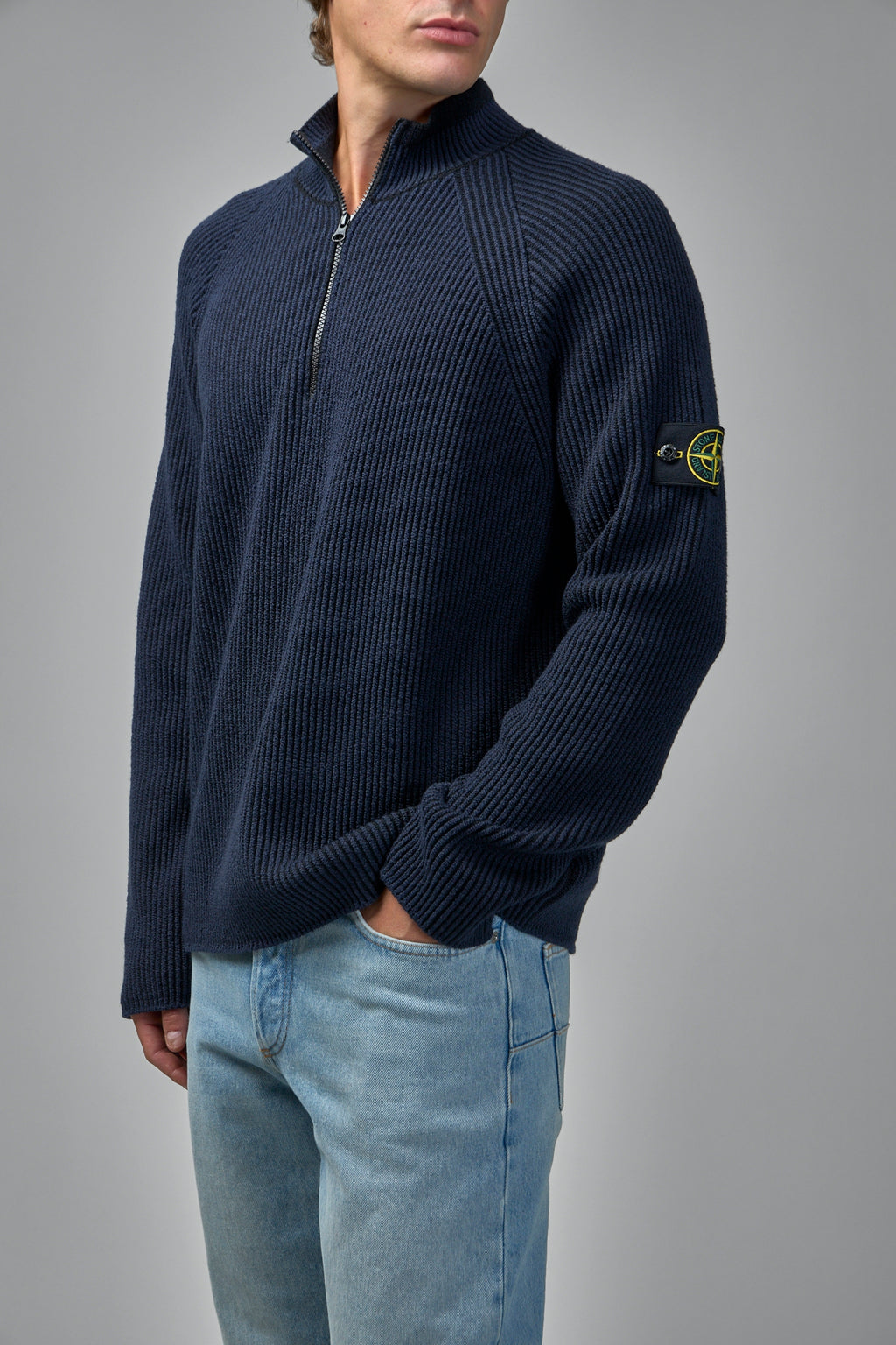 Long Sleeve Slim Fit Polo Shirt