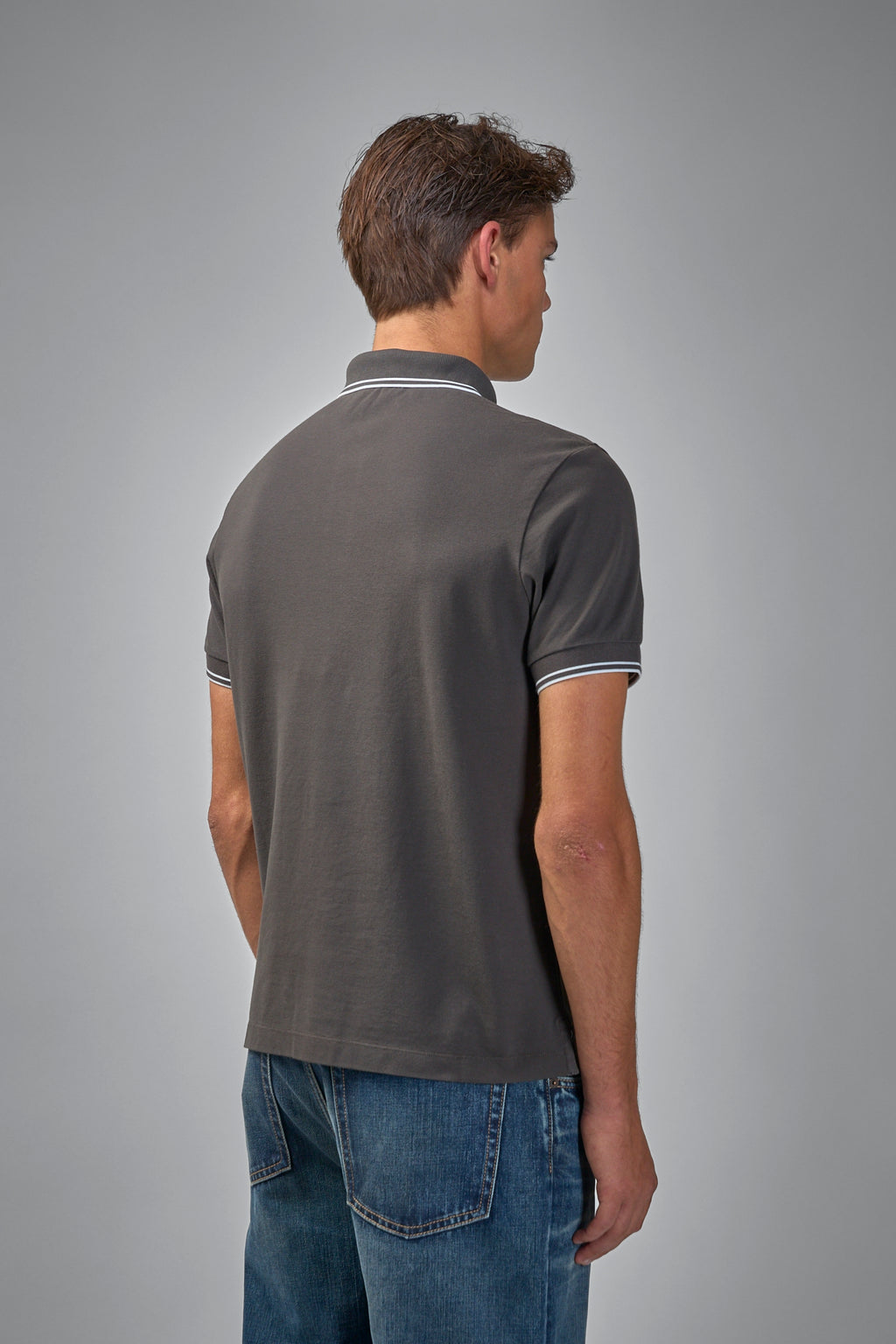 Slim Fit Short Sleeve Polo Shirt