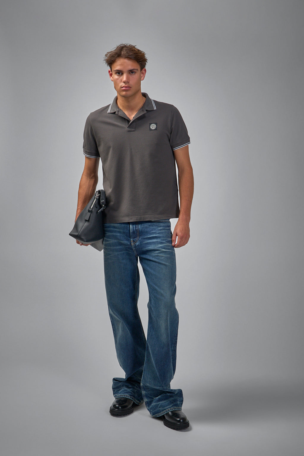 Slim Fit Short Sleeve Polo Shirt