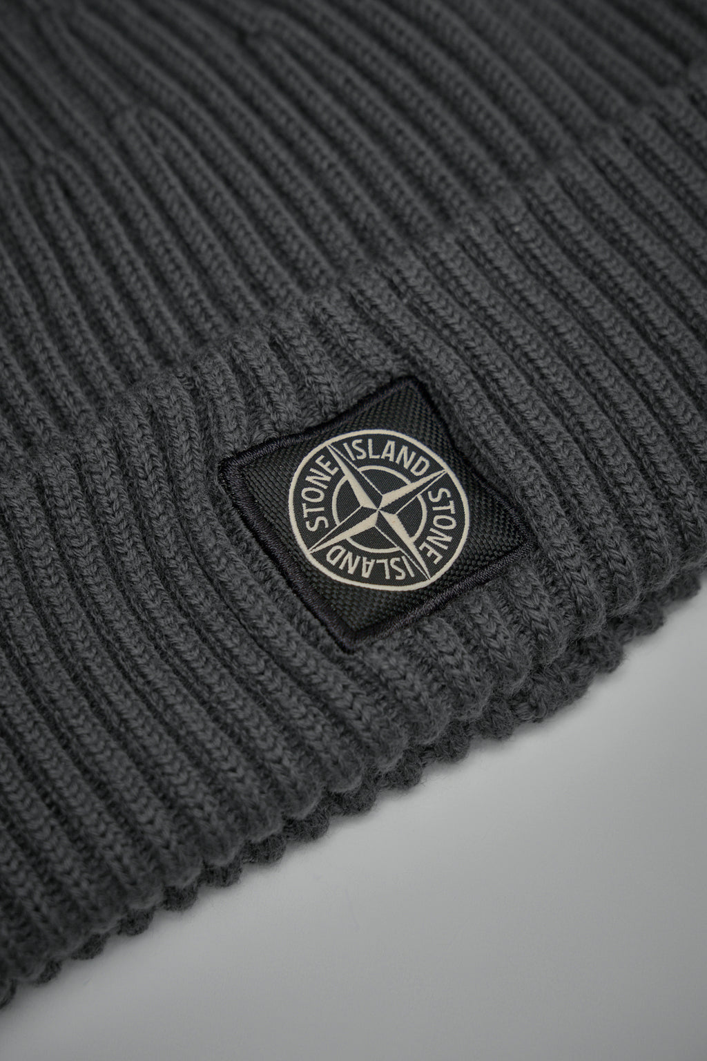 Full Rib RWS Wool Beanie with Compass Logo Patch