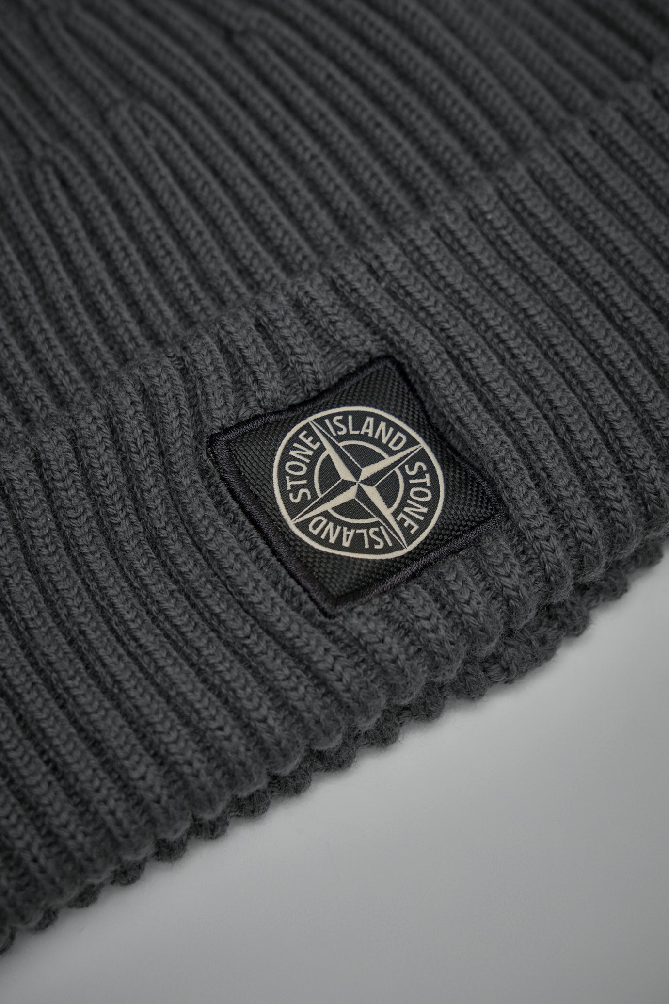 Full Rib RWS Wool Beanie with Compass Logo Patch