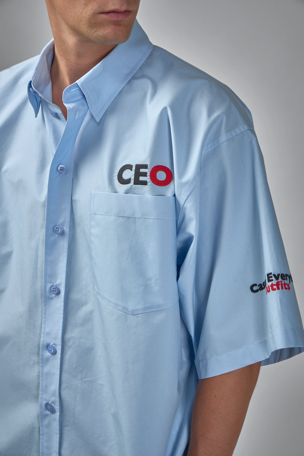 Short Sleeve Oversized Shirt