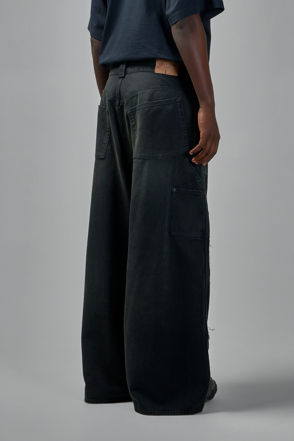 Ripped Off Baggy Pants