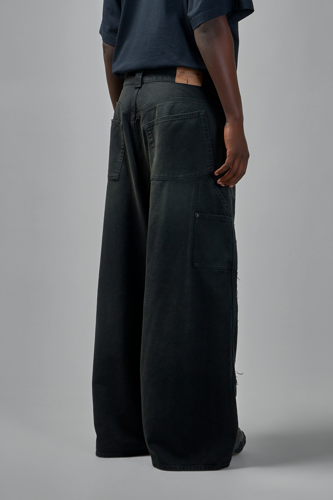 Ripped Off Baggy Pants