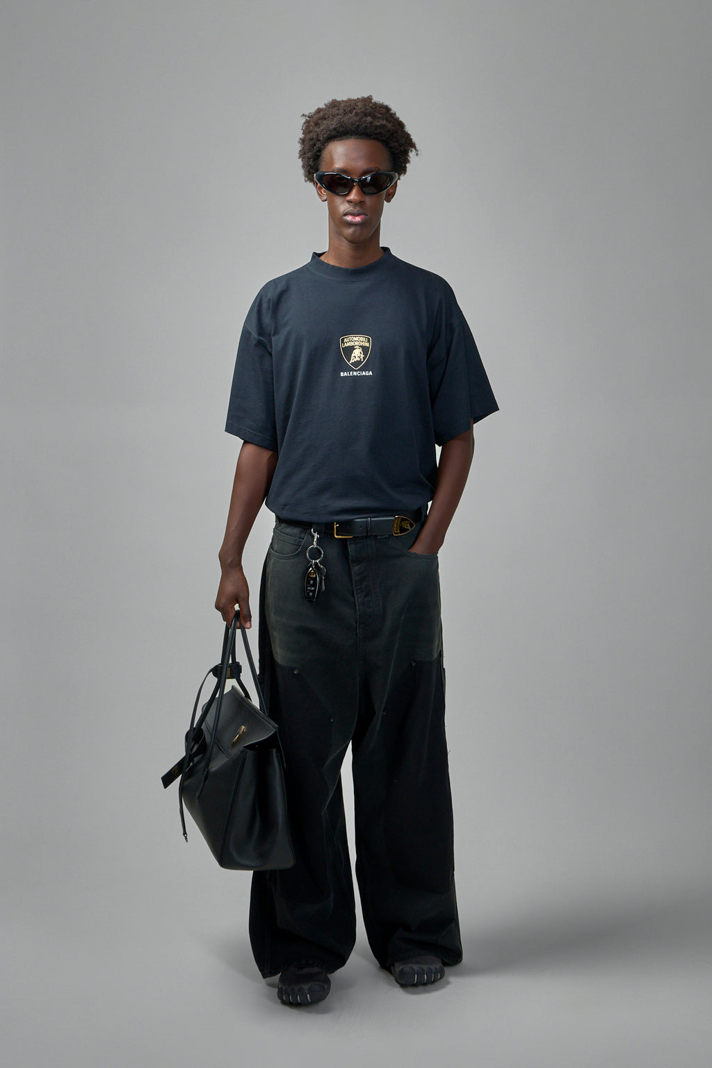 Ripped Off Baggy Pants